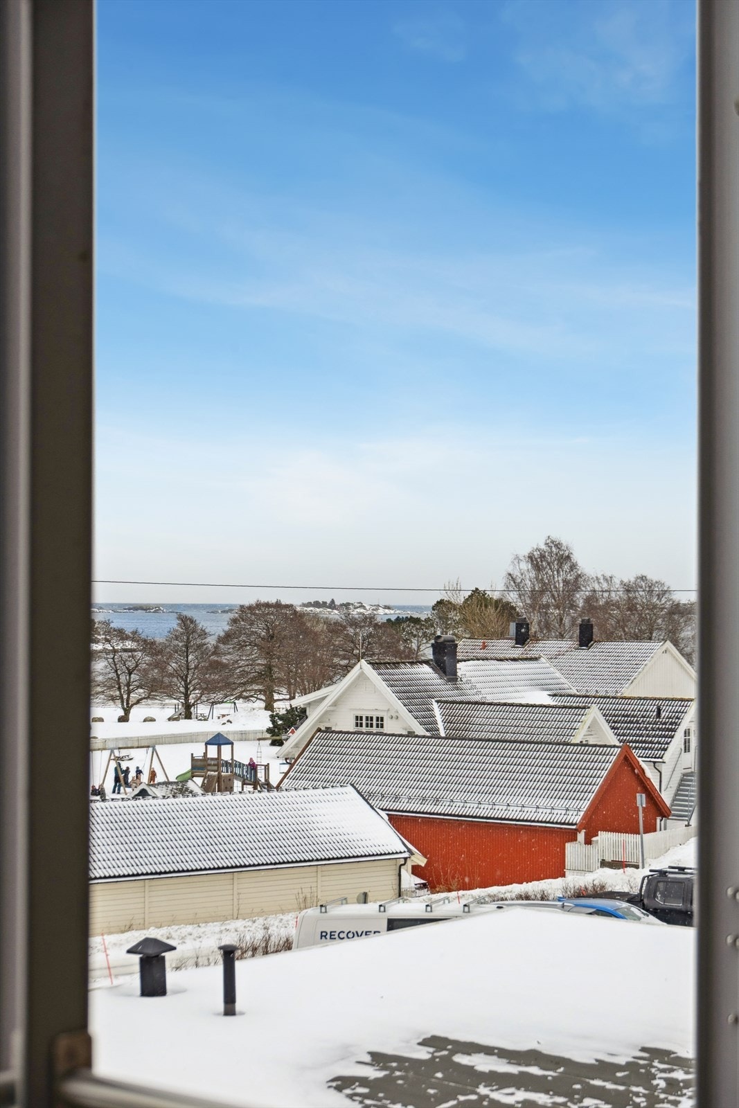 Fin utsikt fra leiligheten! Galleribilde