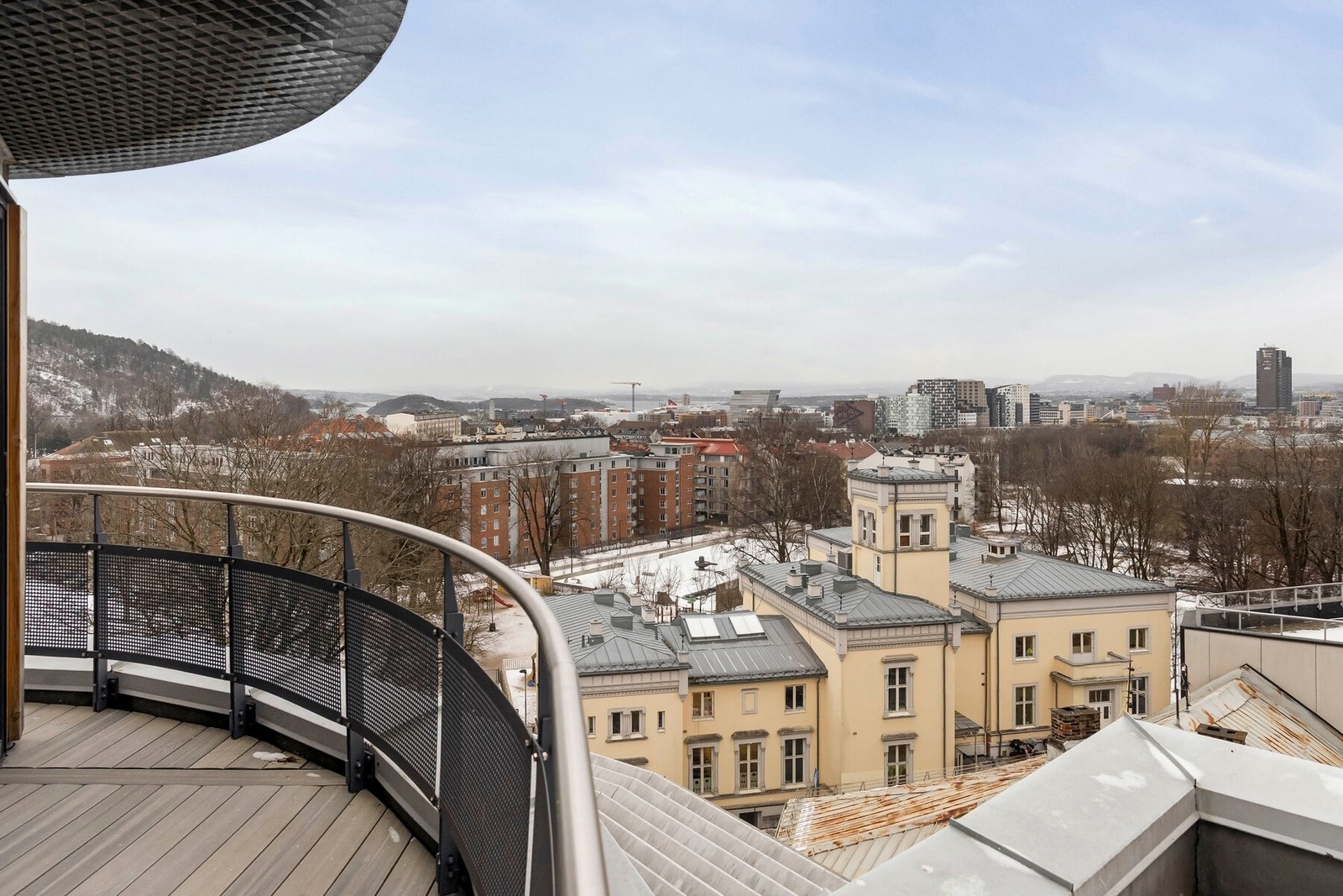 Nydelig utsikt over Oslo. Galleribilde