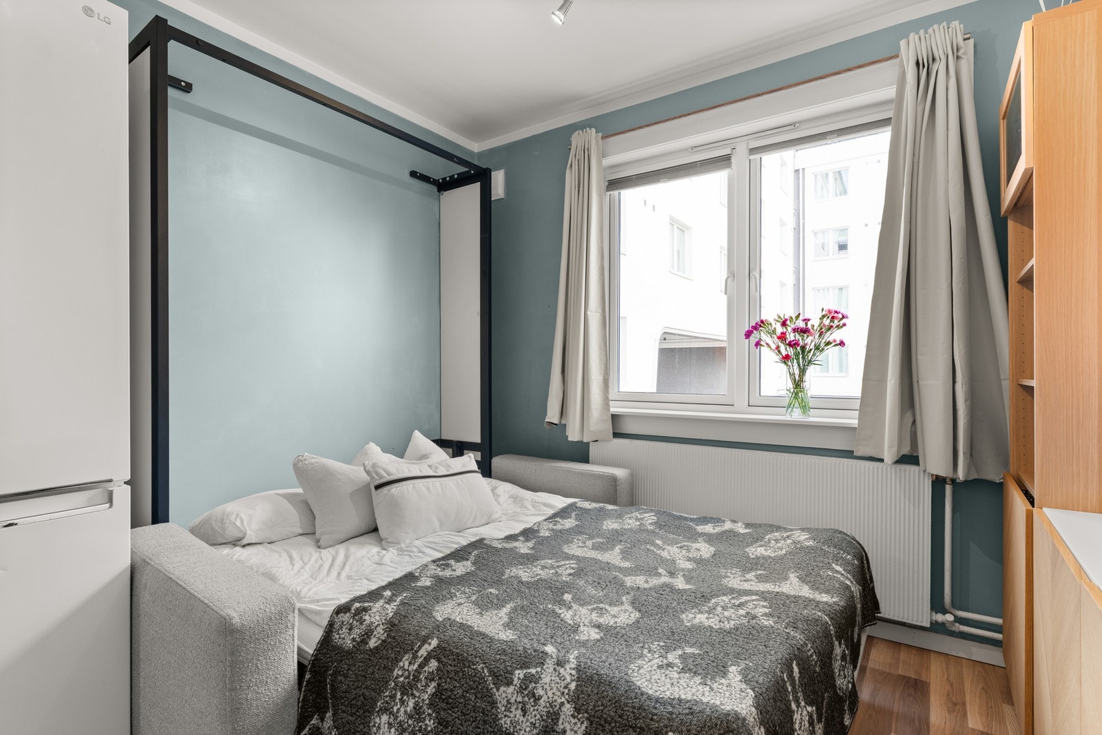 Her er det laget kreative og plasseffektive løsninger. Galleribilde