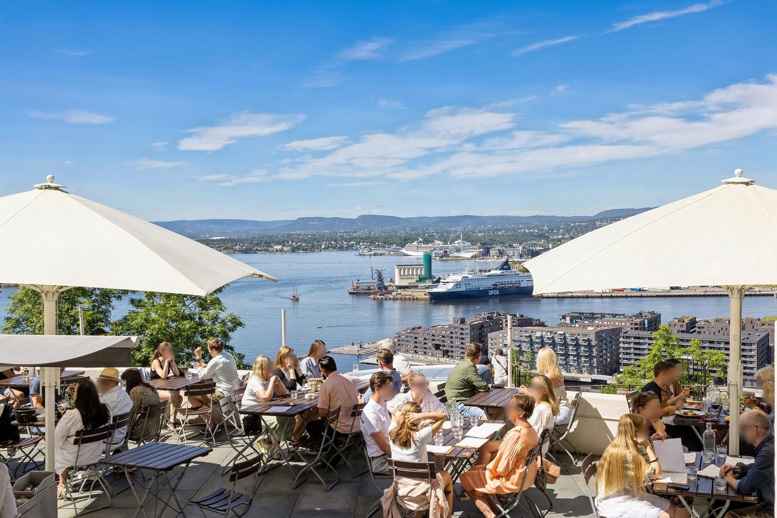 Kort hyggelig spasertur til Ekebergrestauranten. Galleribilde