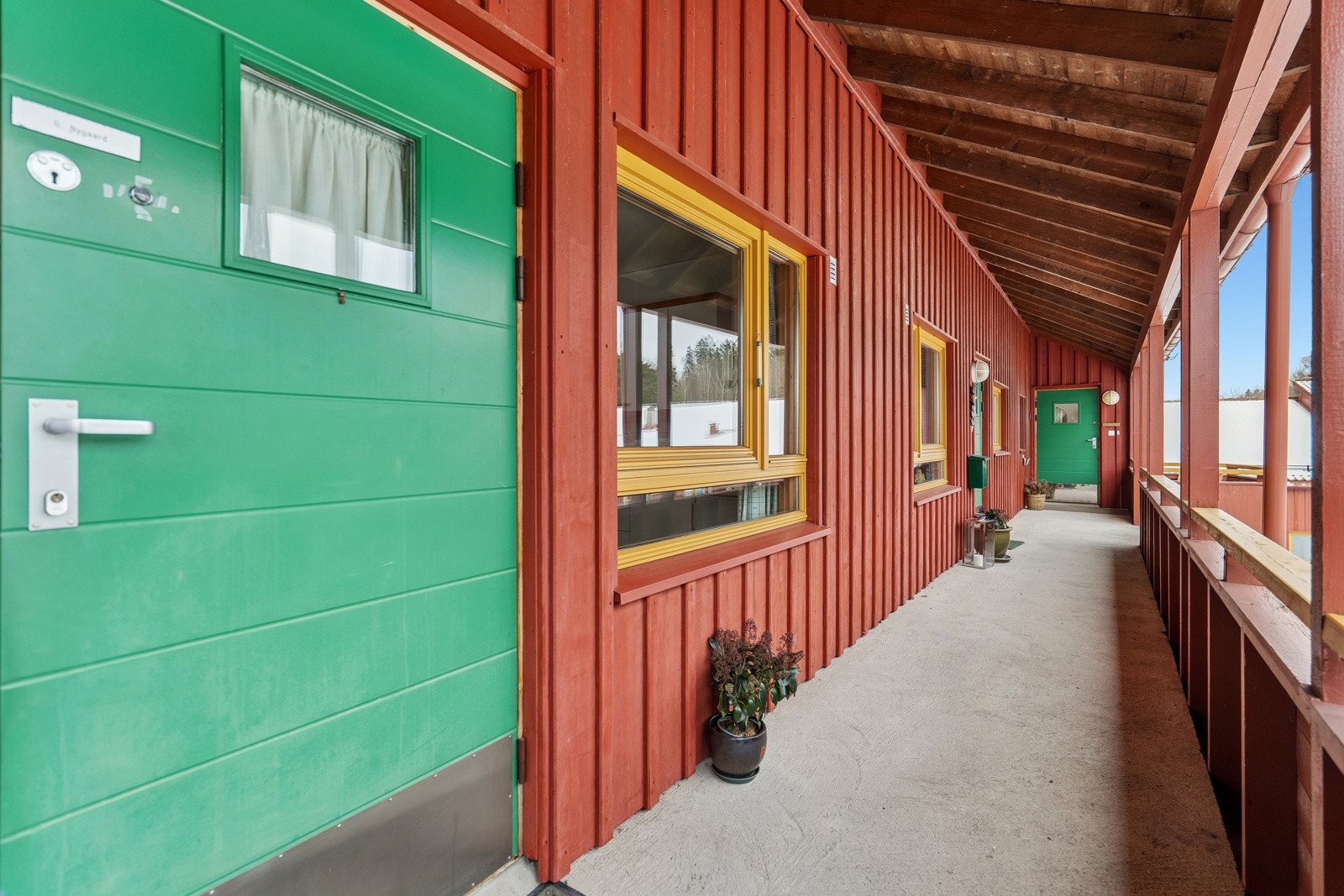 Inngangsparti. Galleribilde