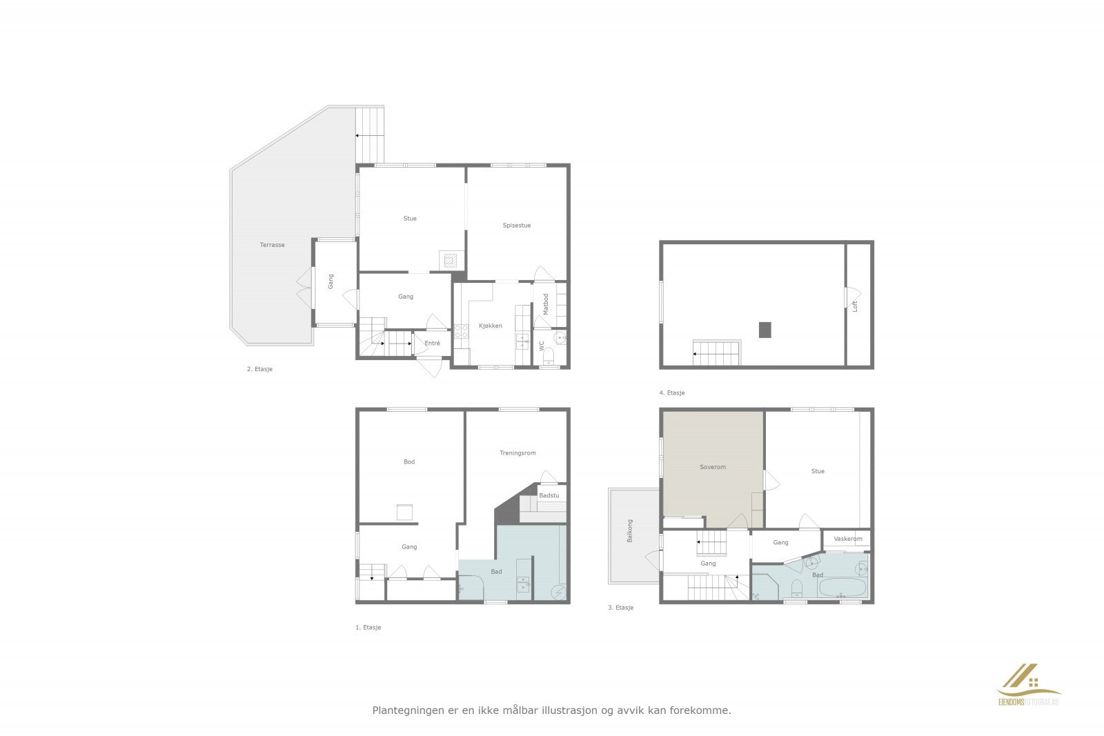 Plantegninger Galleribilde