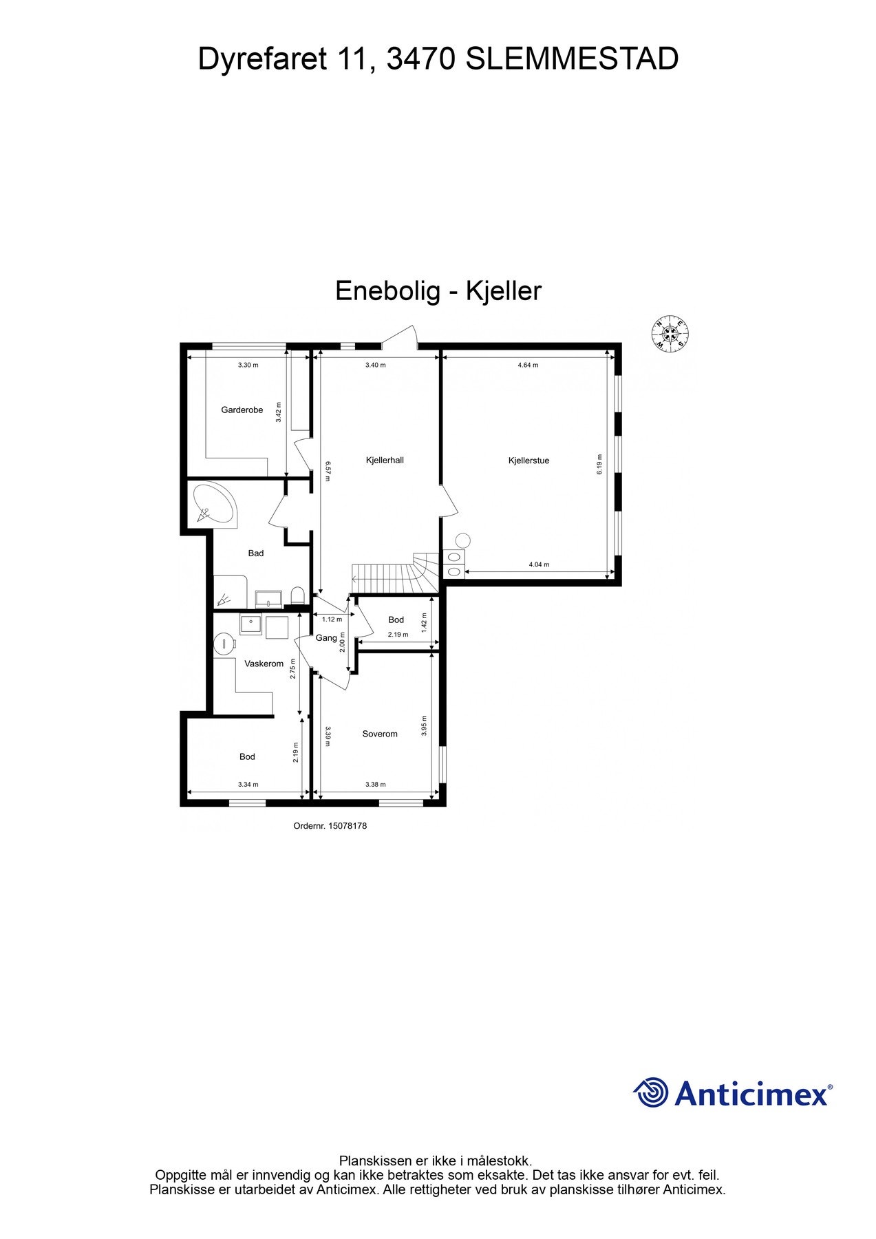 Boligens underetasje Galleribilde