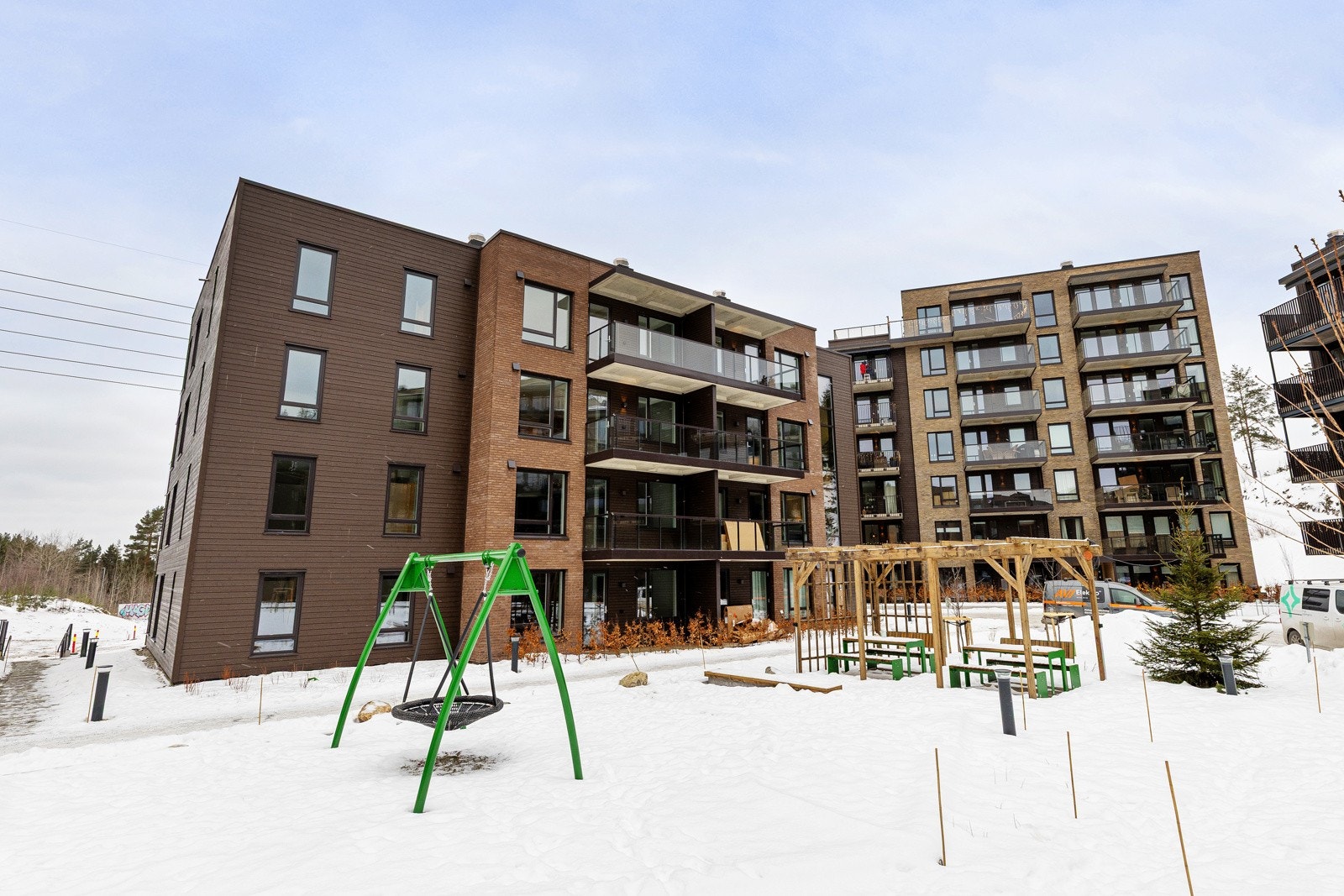 Fasade inngangsparti Galleribilde