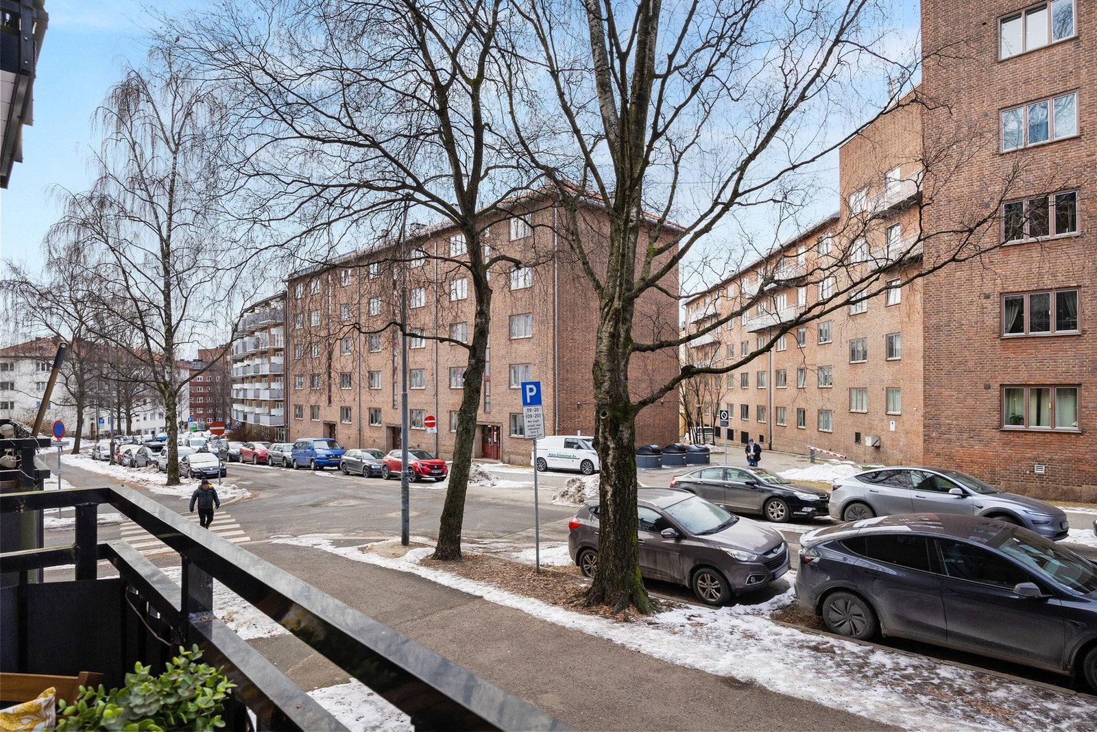 Sentralt, men tilbaketrukket område på Bjølsen. Galleribilde