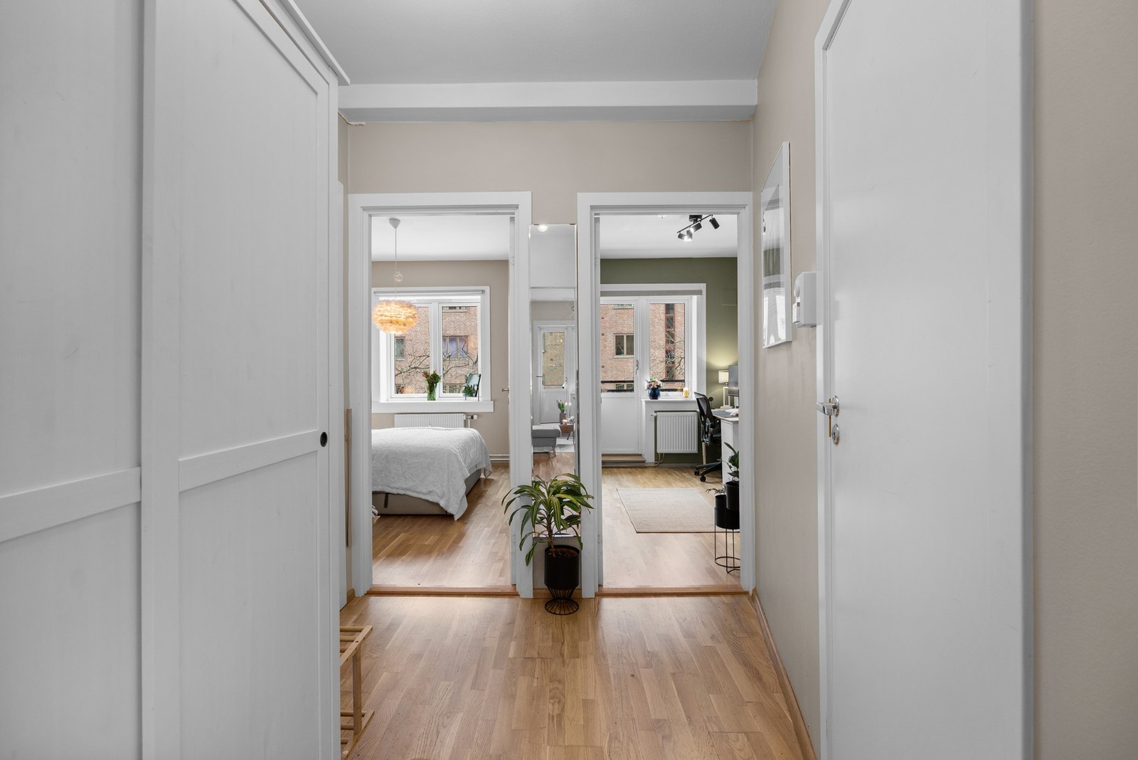 Leiligheten inneholder to flotte soverom av god størrelse. Galleribilde