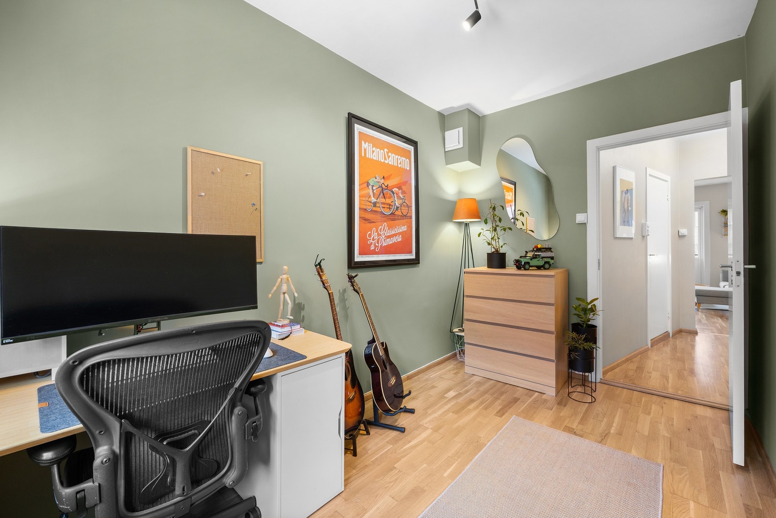 Dette soverommet egner seg godt som barnerom, gjesterom eller kontor. Galleribilde