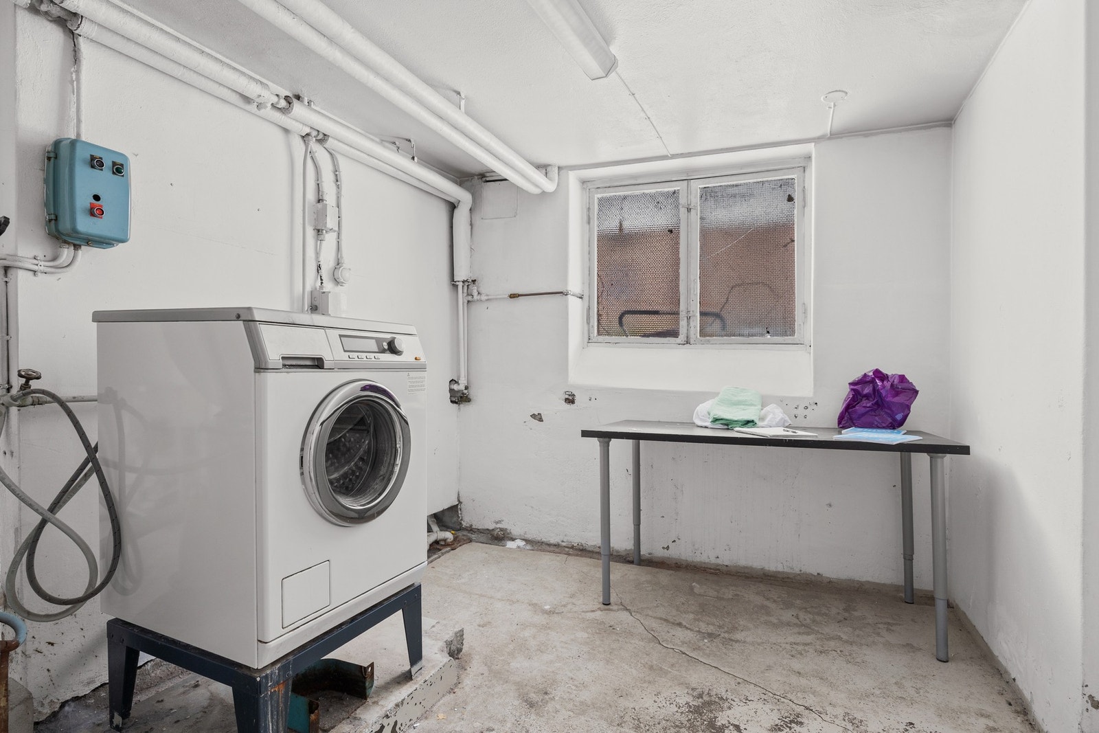 Borettslaget har felles vaskeri. Galleribilde