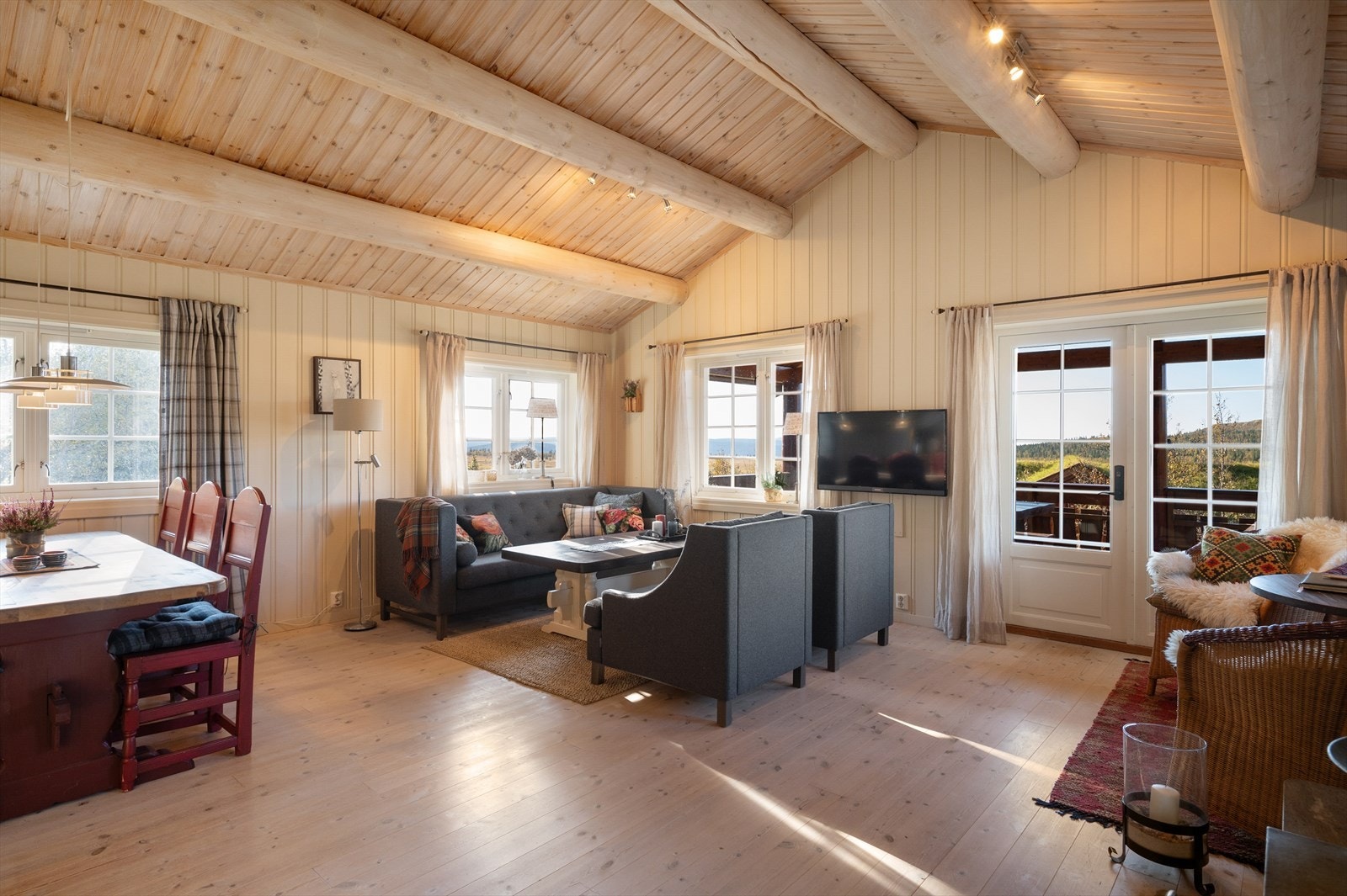 I stue er det god plass til møblering etter eget ønske. Galleribilde