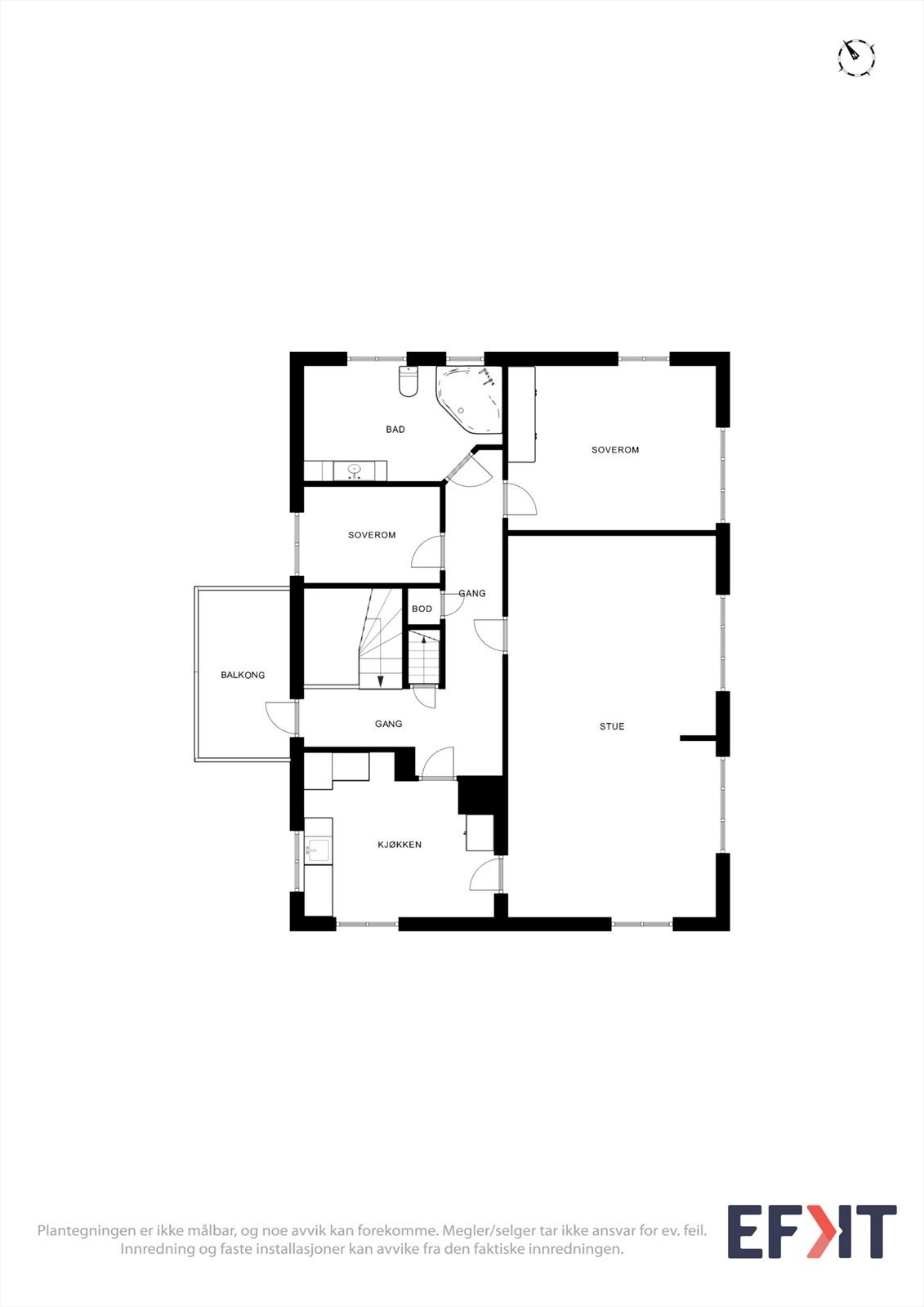 Plantegning. Galleribilde