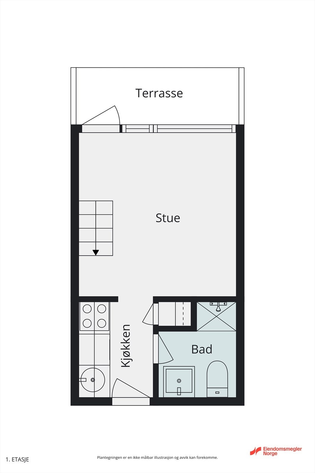 Planteikning Galleribilde