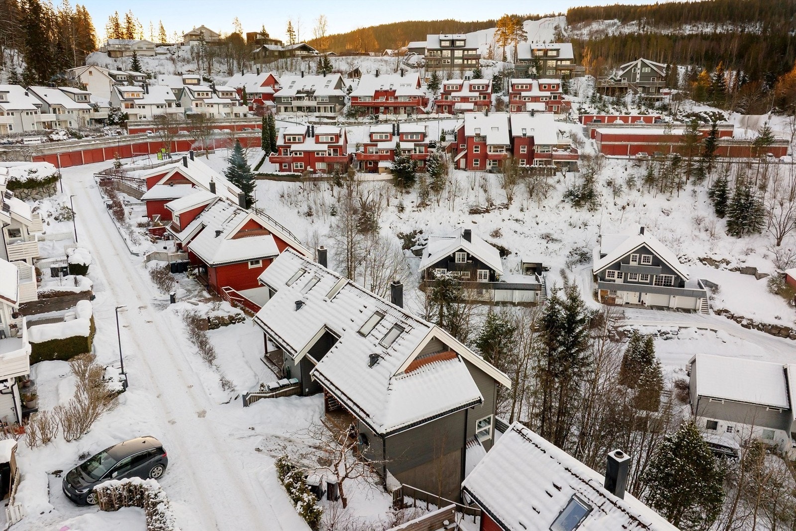 Dronefoto Galleribilde