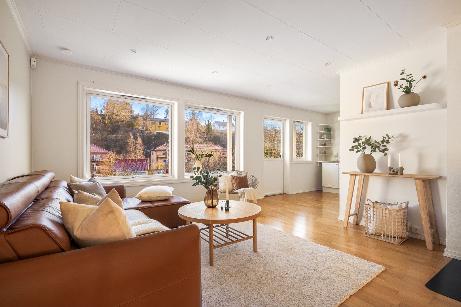 Rommet er i alt 35,9 kvm. Galleribilde