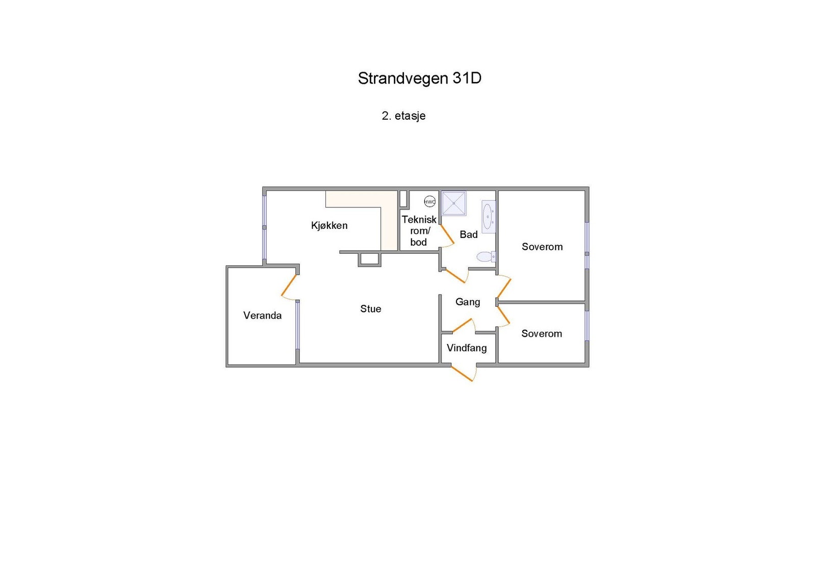 Planskisse. Galleribilde