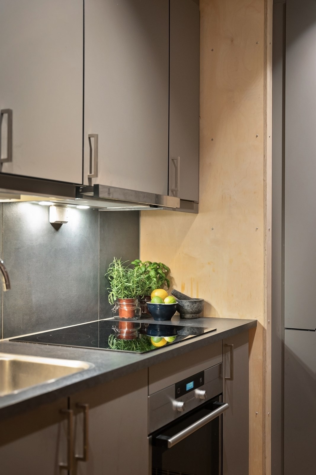 Det er lave månedlige felleskostnader som inkluderer oppvarming og varmtvann. Galleribilde