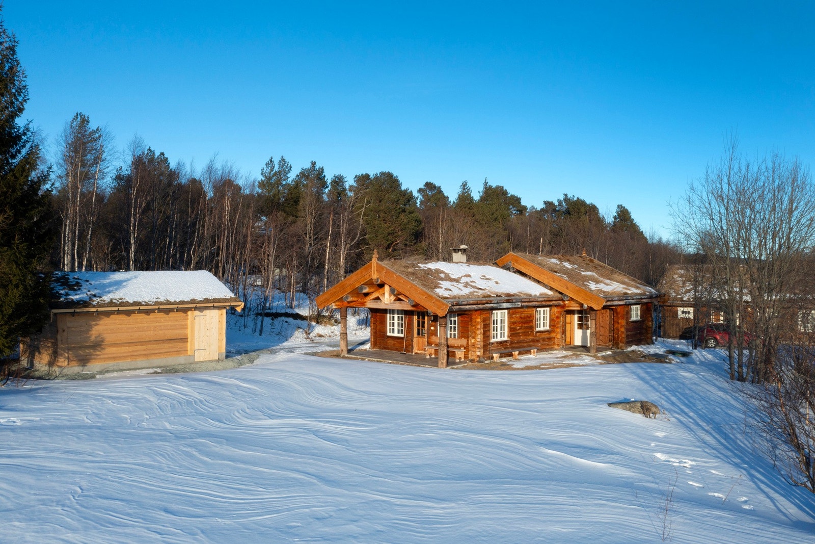 Dronebilde. Galleribilde