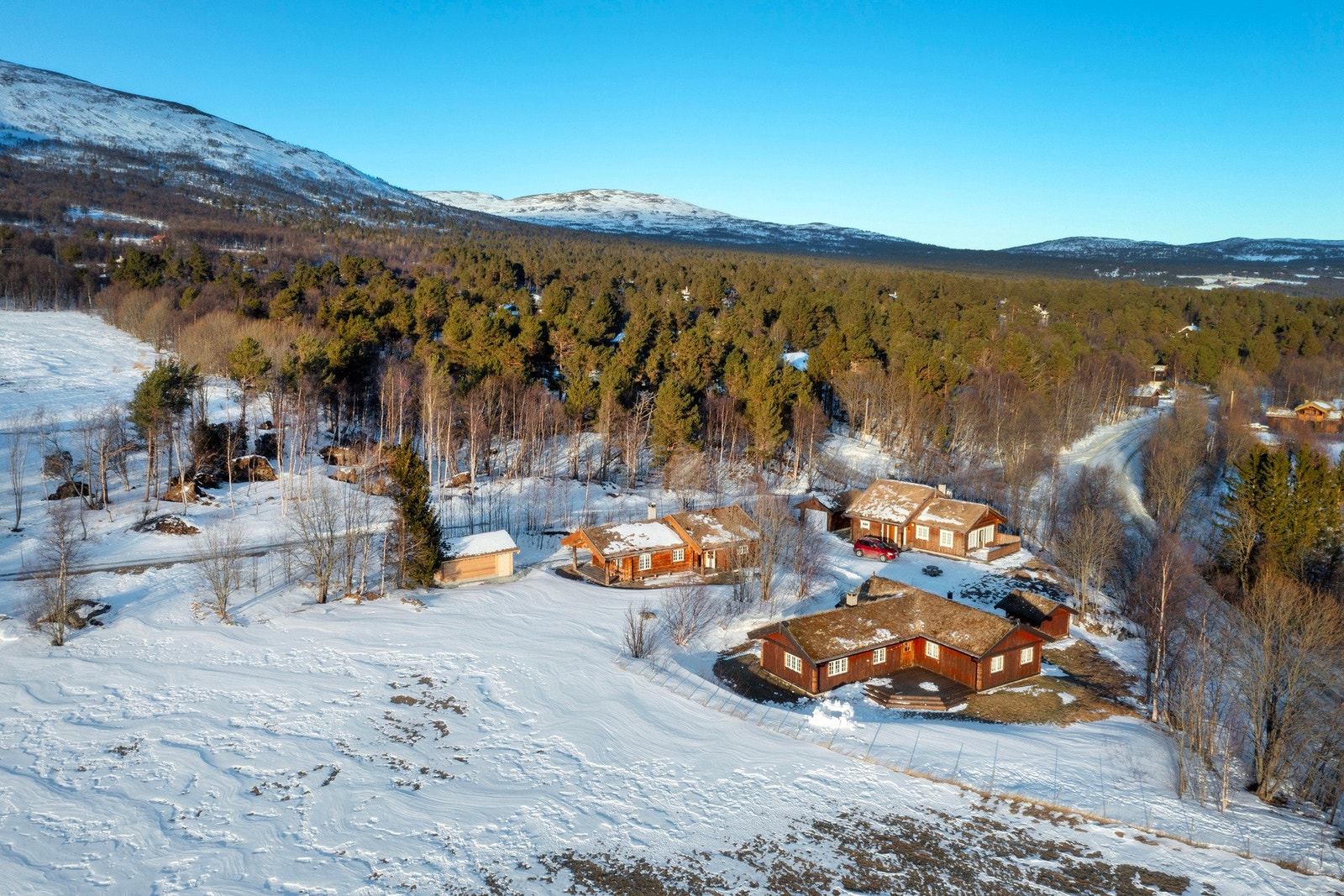 Dronebilde. Galleribilde