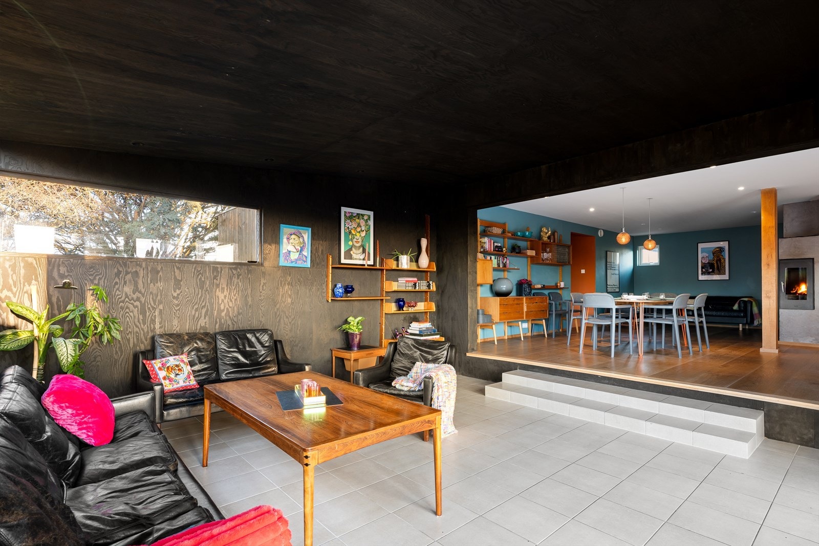 Stue - lys og romslig Galleribilde