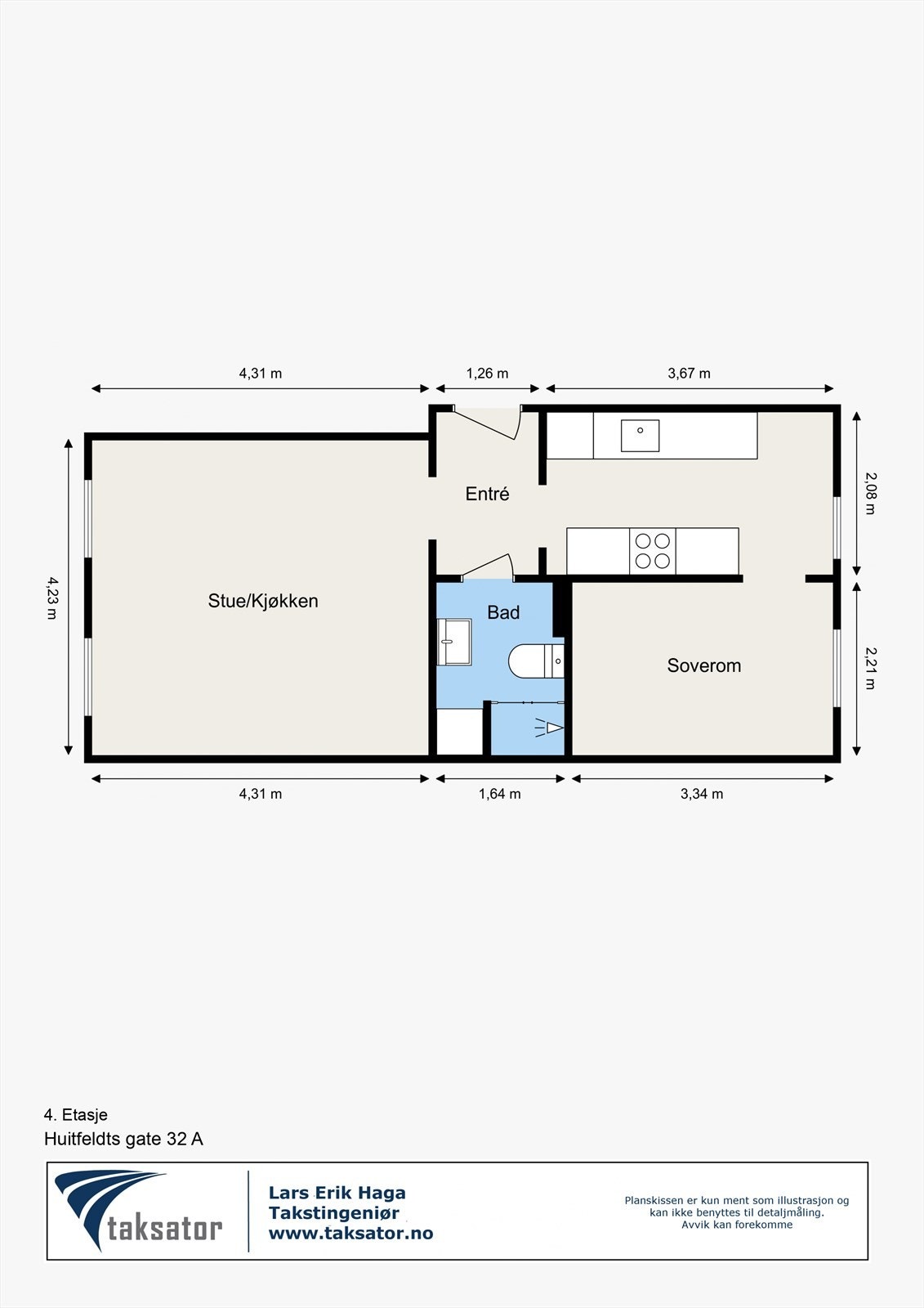 Plantegning. Galleribilde