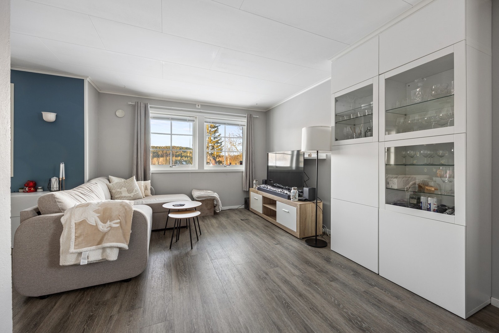 Utleie. Lys, trivelig stue. Galleribilde