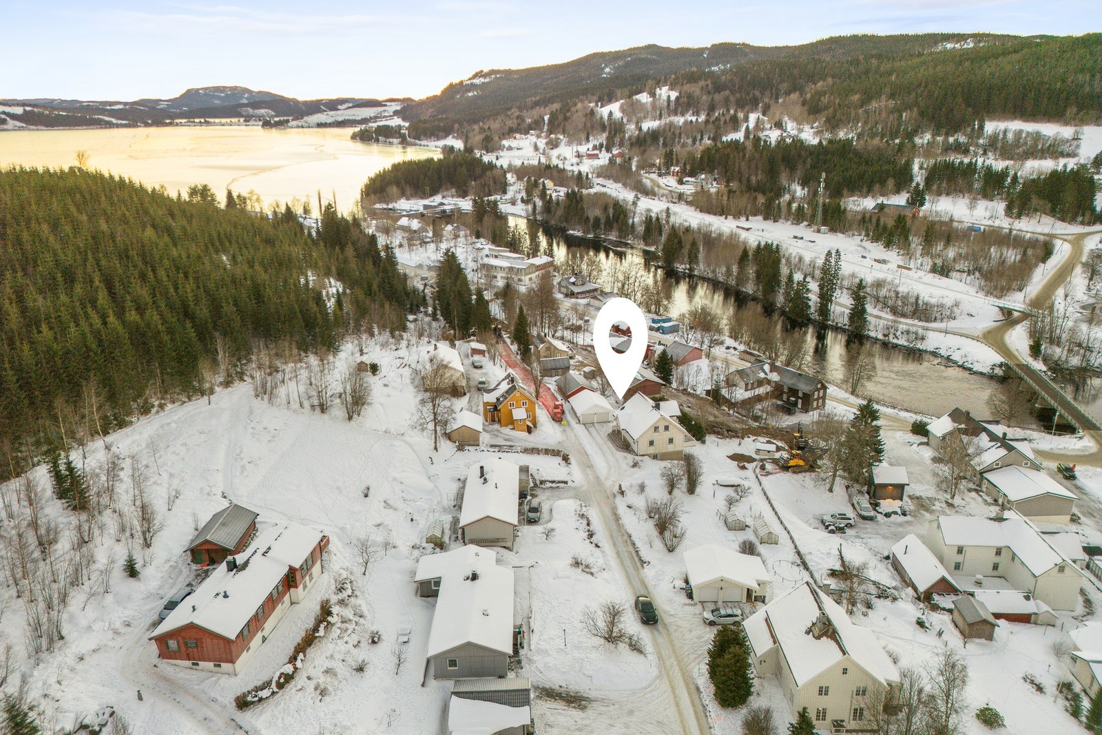 Eiendommen ligger i et etablert boligområde Galleribilde