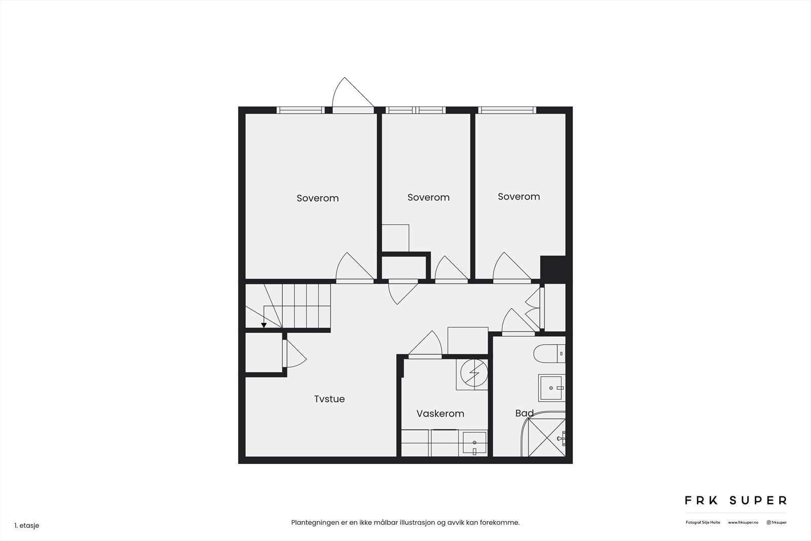 Plantegning u.etasje. Galleribilde