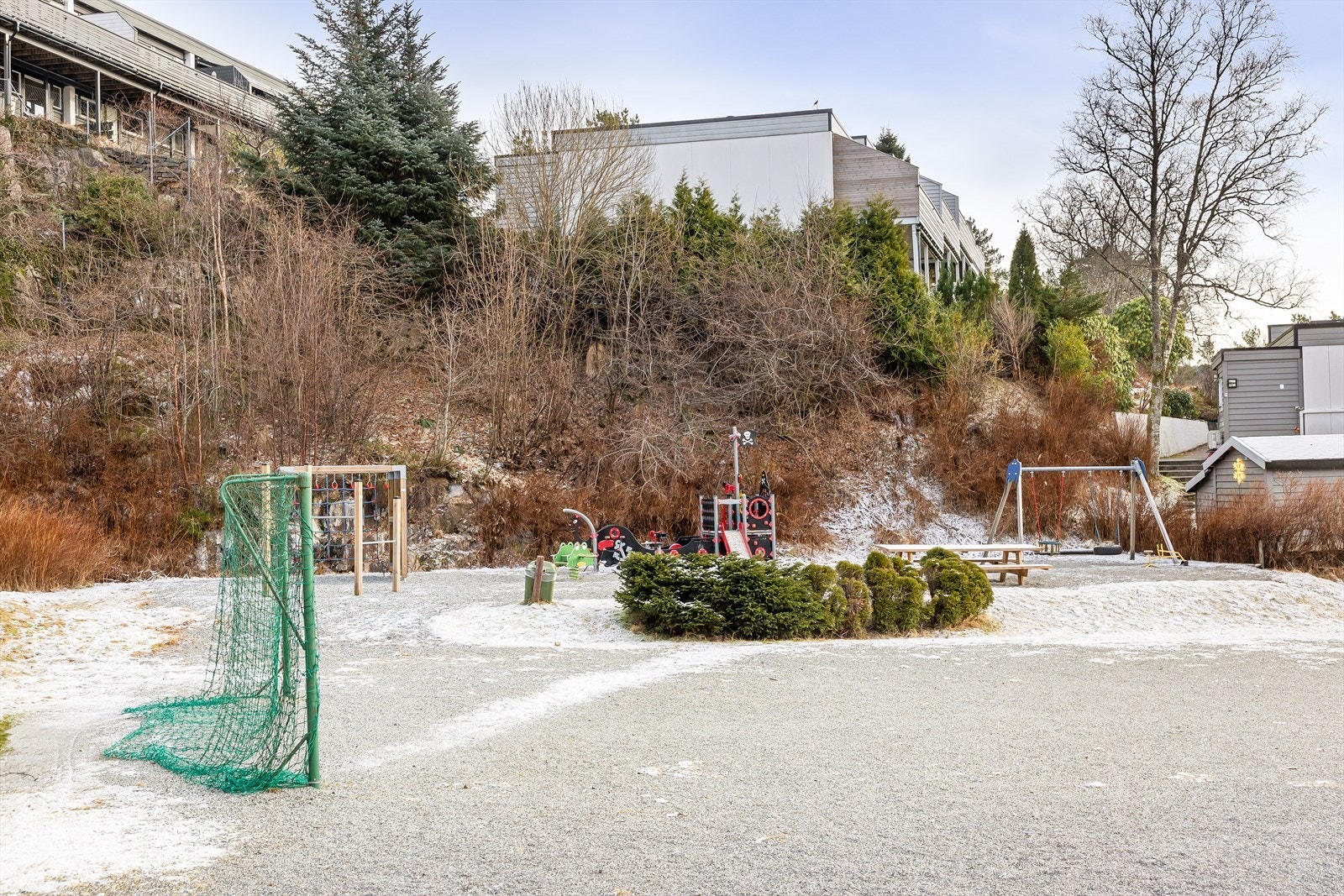 Borettslaget har fine lekeplasser for de yngste Galleribilde
