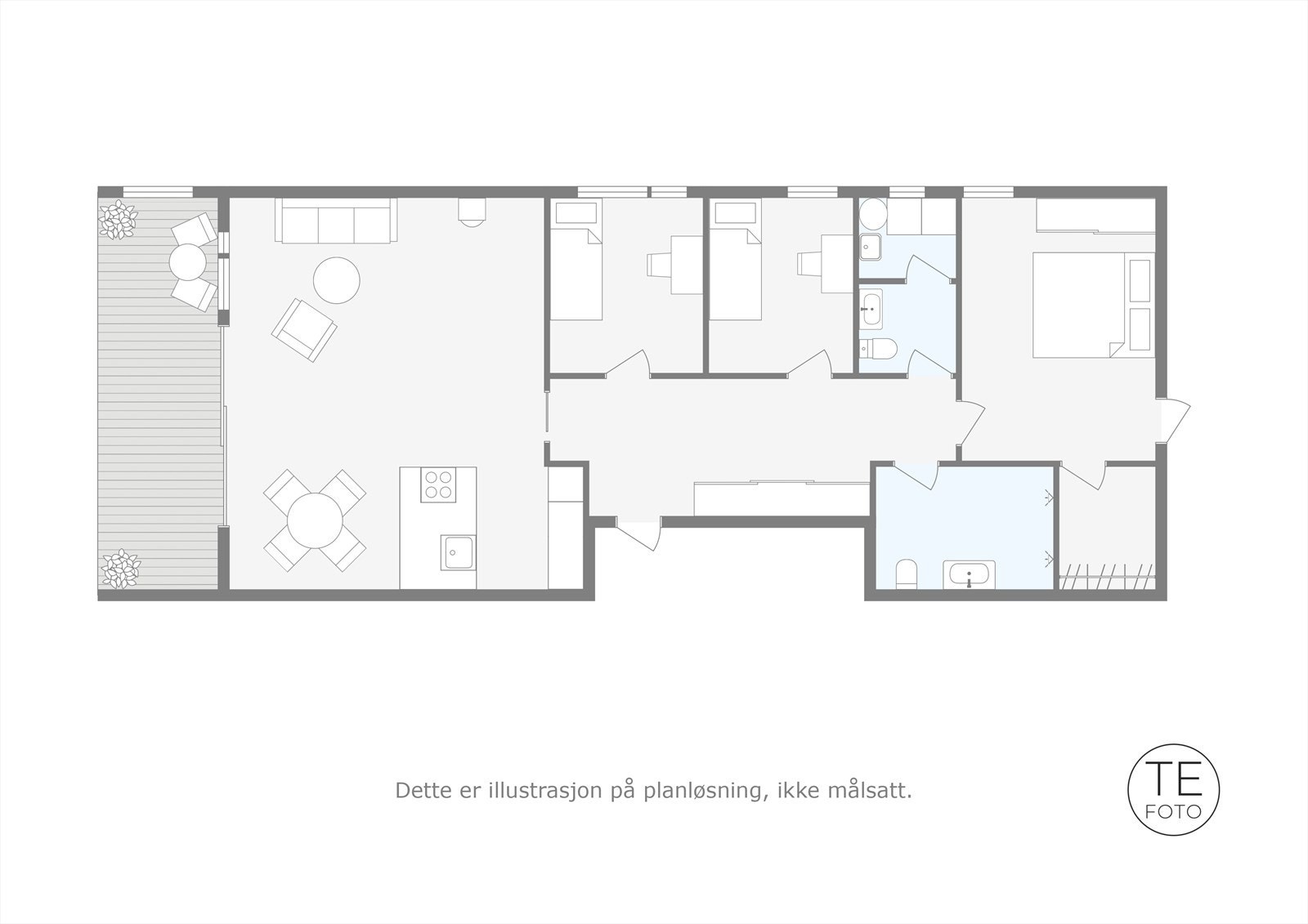 Plantegning. Galleribilde