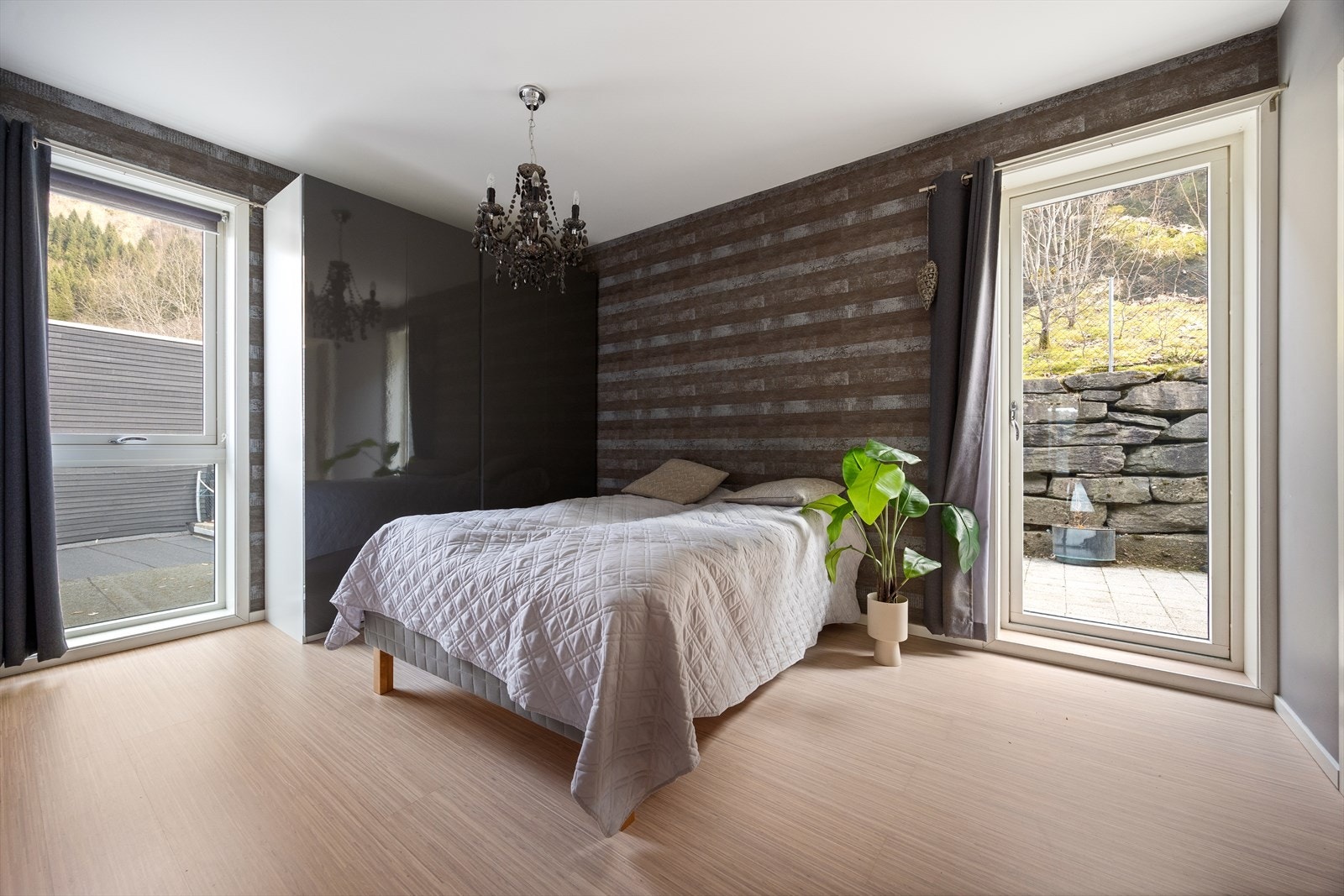 Det største soverommet har et areal på 13,4 m². Galleribilde