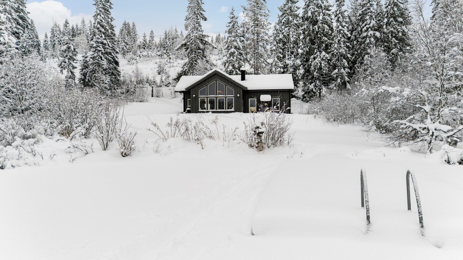 Eiendommen har egen strandlinje Galleribilde