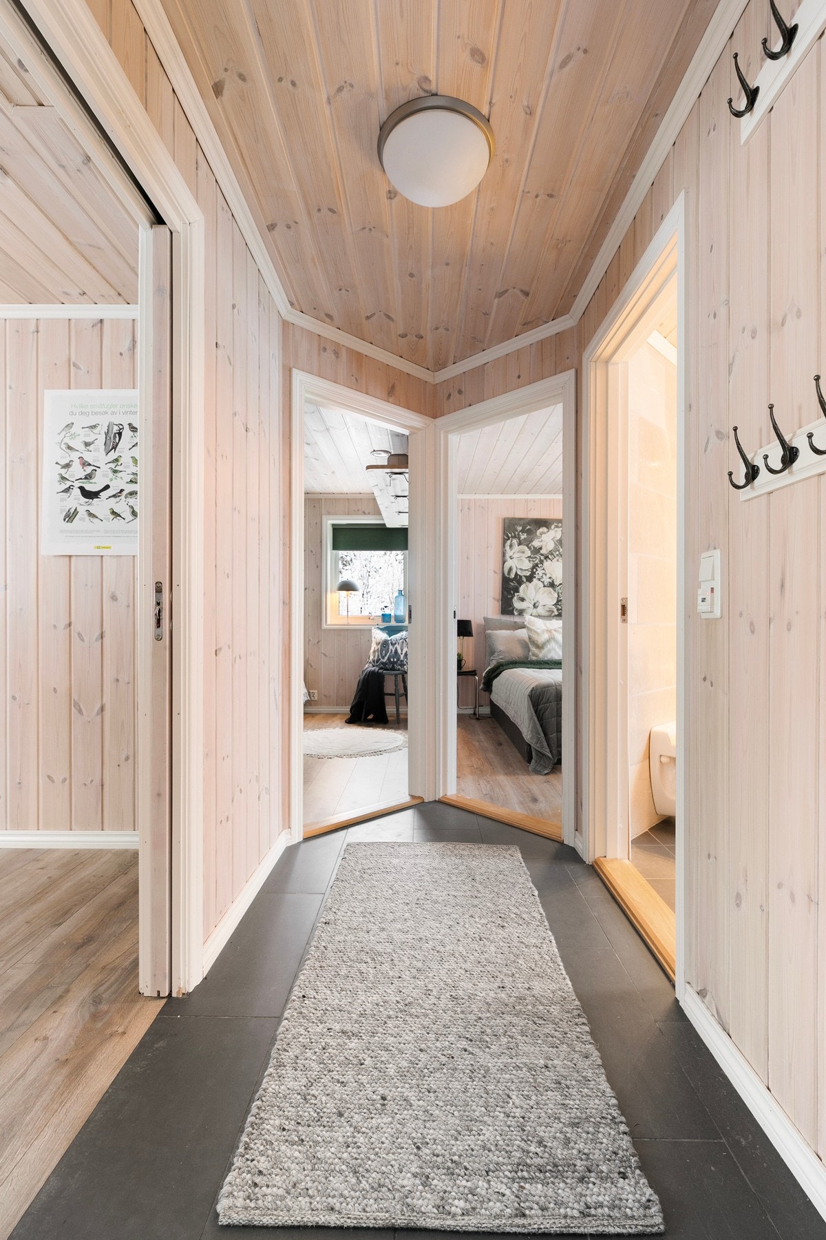 Varmekabler i hele 1. etasje. Galleribilde