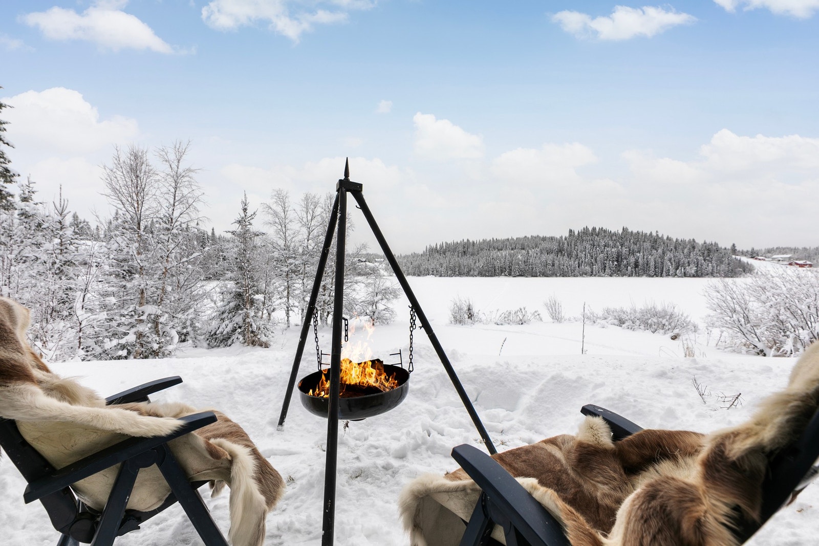 Her kan du nyte utsikten i rolige omgivelser. Galleribilde