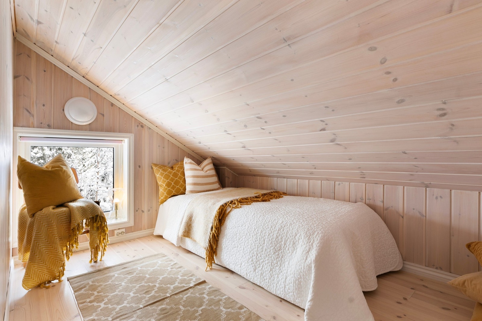 Innredet rom på hems (ikke godkjent til varig opphold) Galleribilde