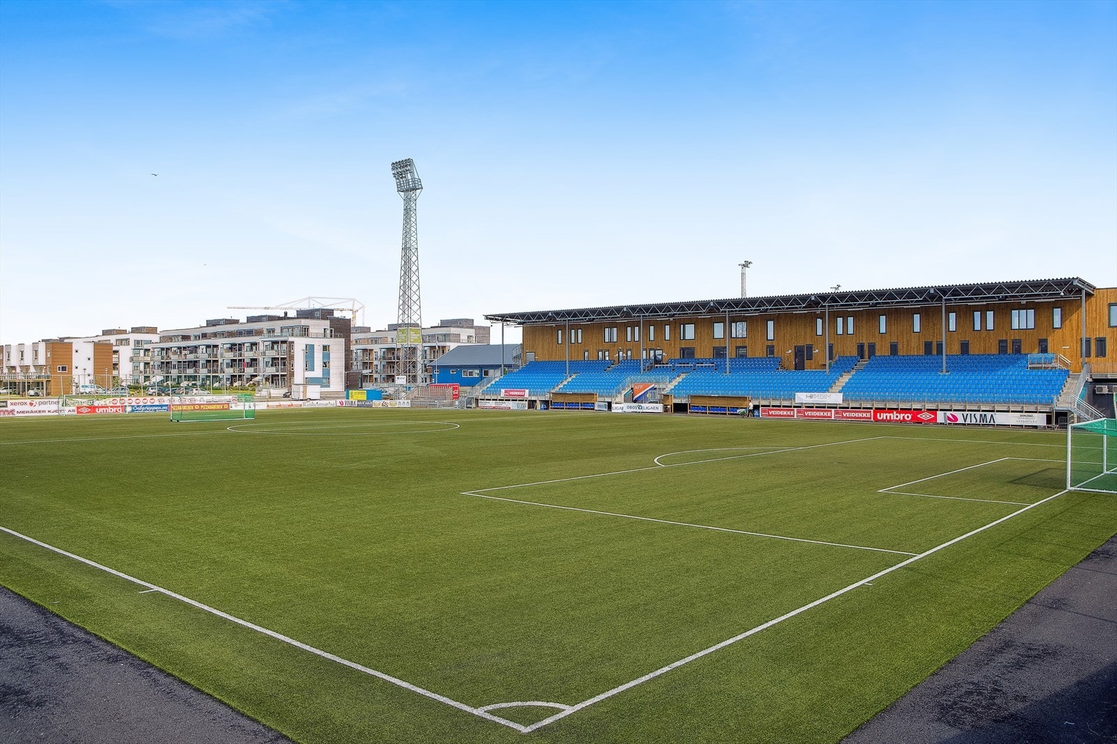 Området byr på idrettsanlegg og gode rekreasjonsmuligheter. Galleribilde