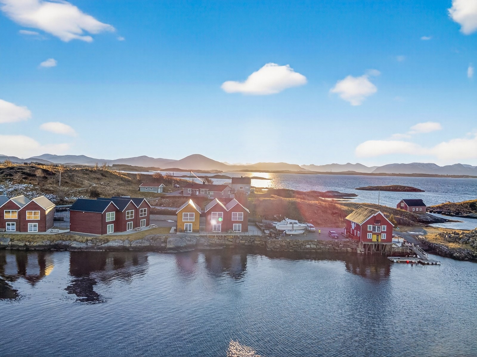 Dronefoto Galleribilde