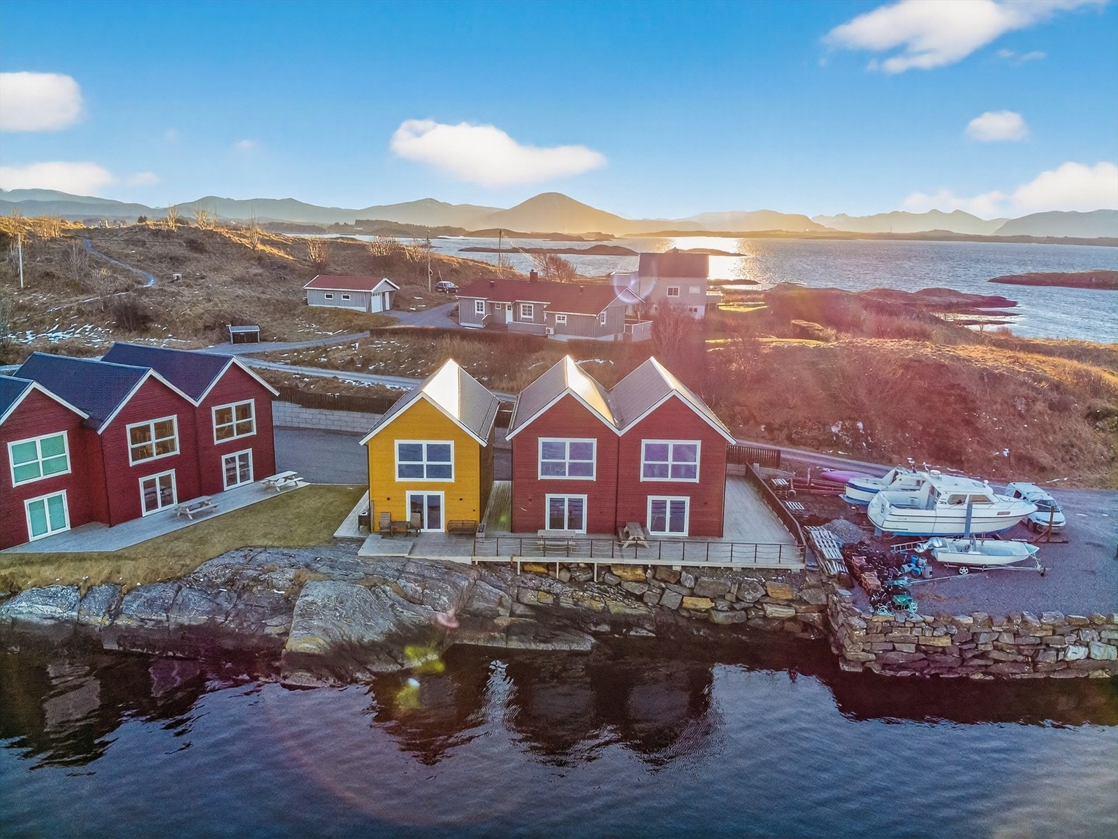 Dronefoto Galleribilde