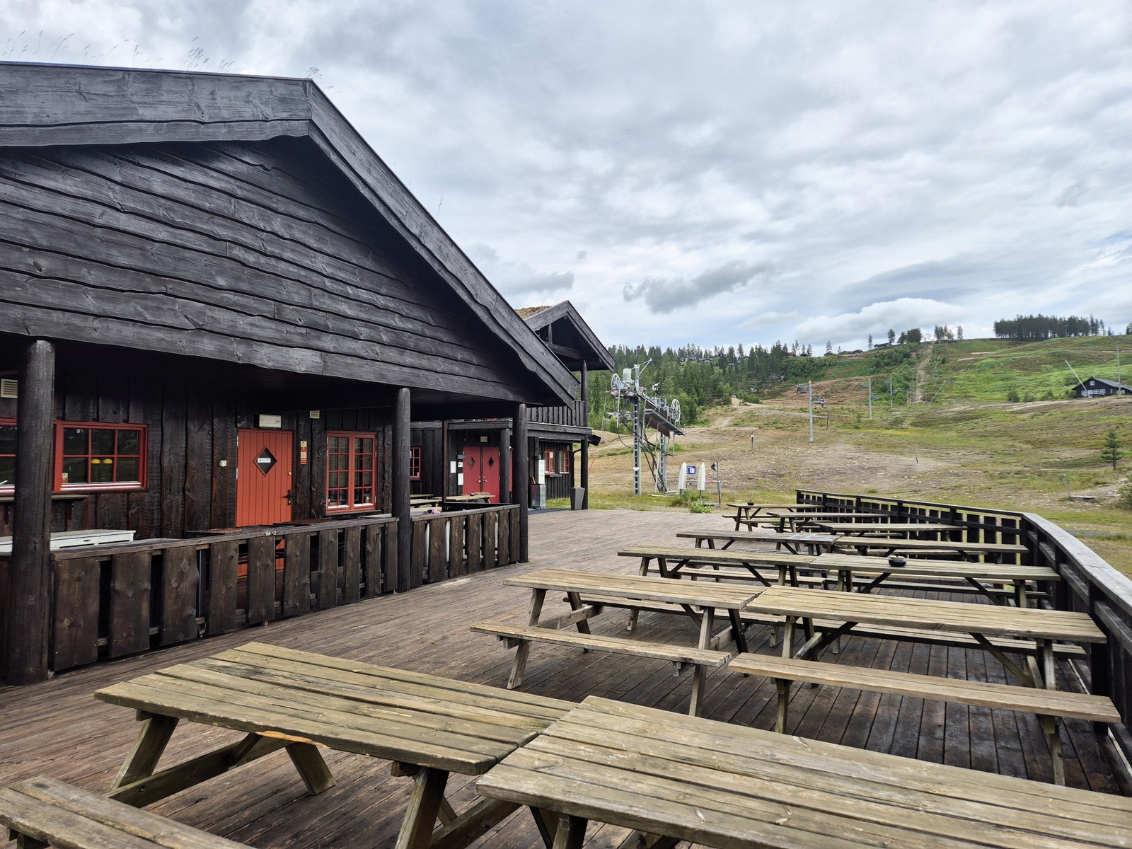 Fint skitrekk på Furutangen - en kort kjøretur fra tomtefeltet Galleribilde