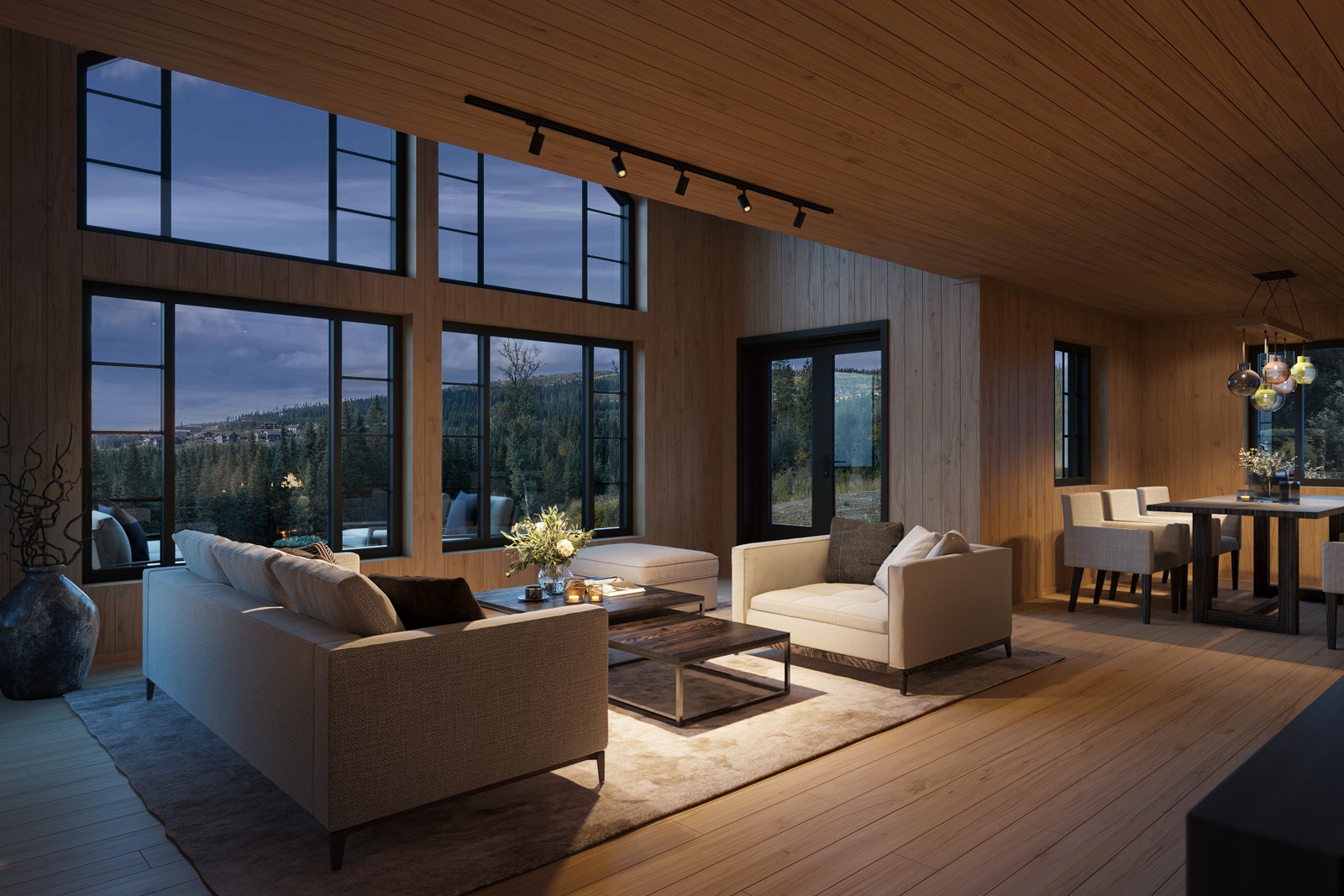 Illustrasjon - Nystølen - Interiør Galleribilde