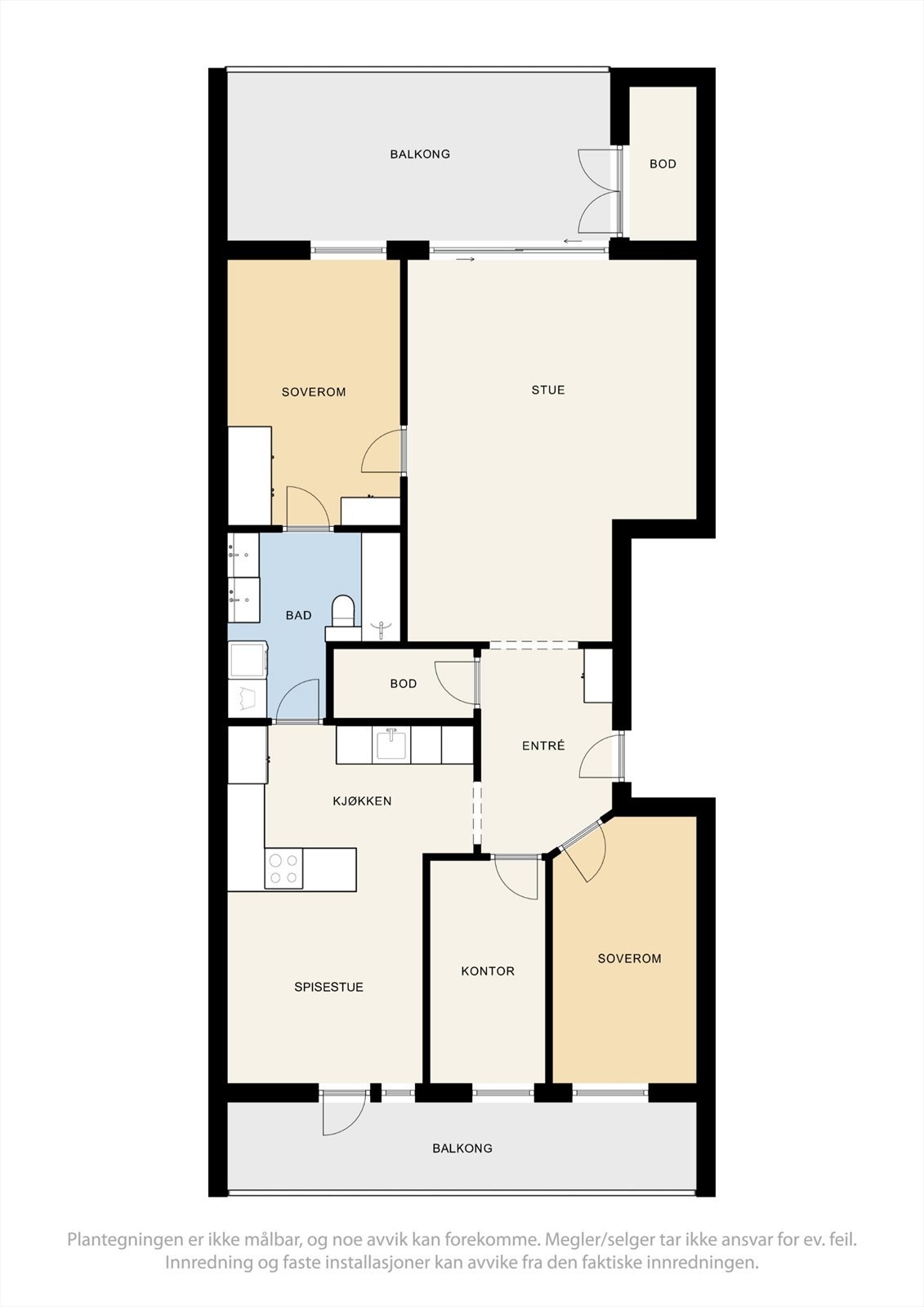 Plantegning. Galleribilde