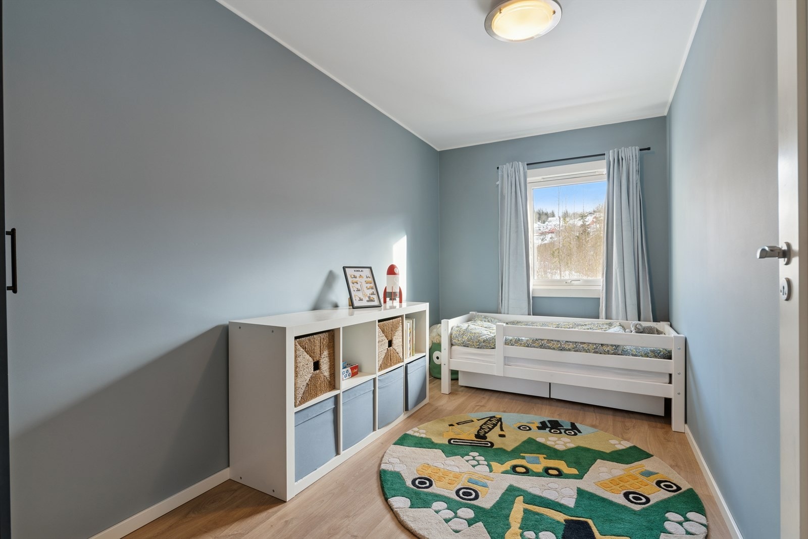 Soverom nr. 2 passer fint til barnerom eller gjesterom. Galleribilde