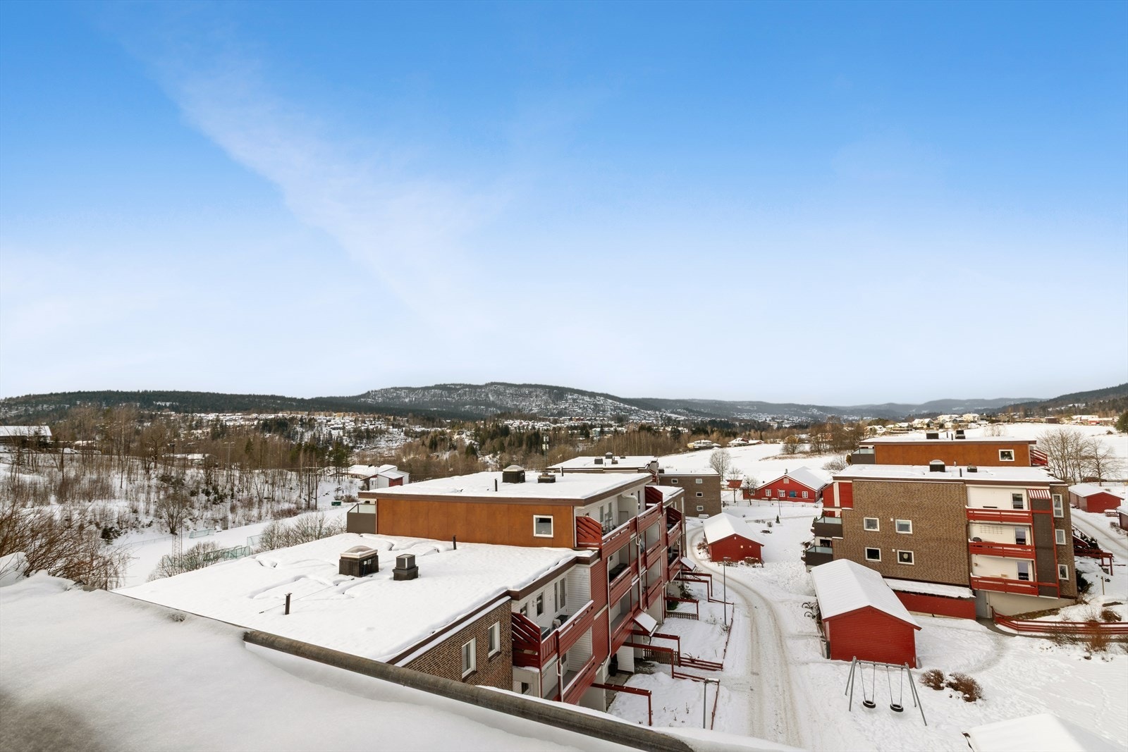 Bærums Verk i et attraktivt og etablert boligområde med nærhet til både natur og byliv. Galleribilde