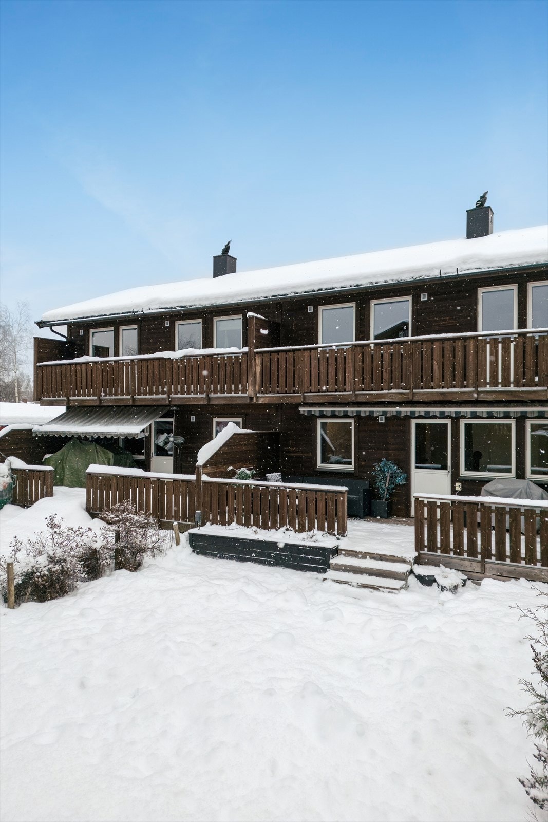 Boligen er vesentlig oppgradert utvendig med blant annet nye vinduer med isolerglass fra 2018. Galleribilde