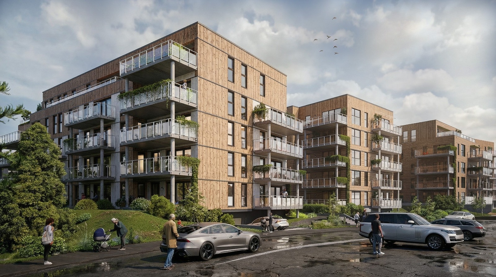 Byggetrinn 4 er siste trinn av Spydeberg Park og blir kronen på verket som ferdigstiller området. Galleribilde