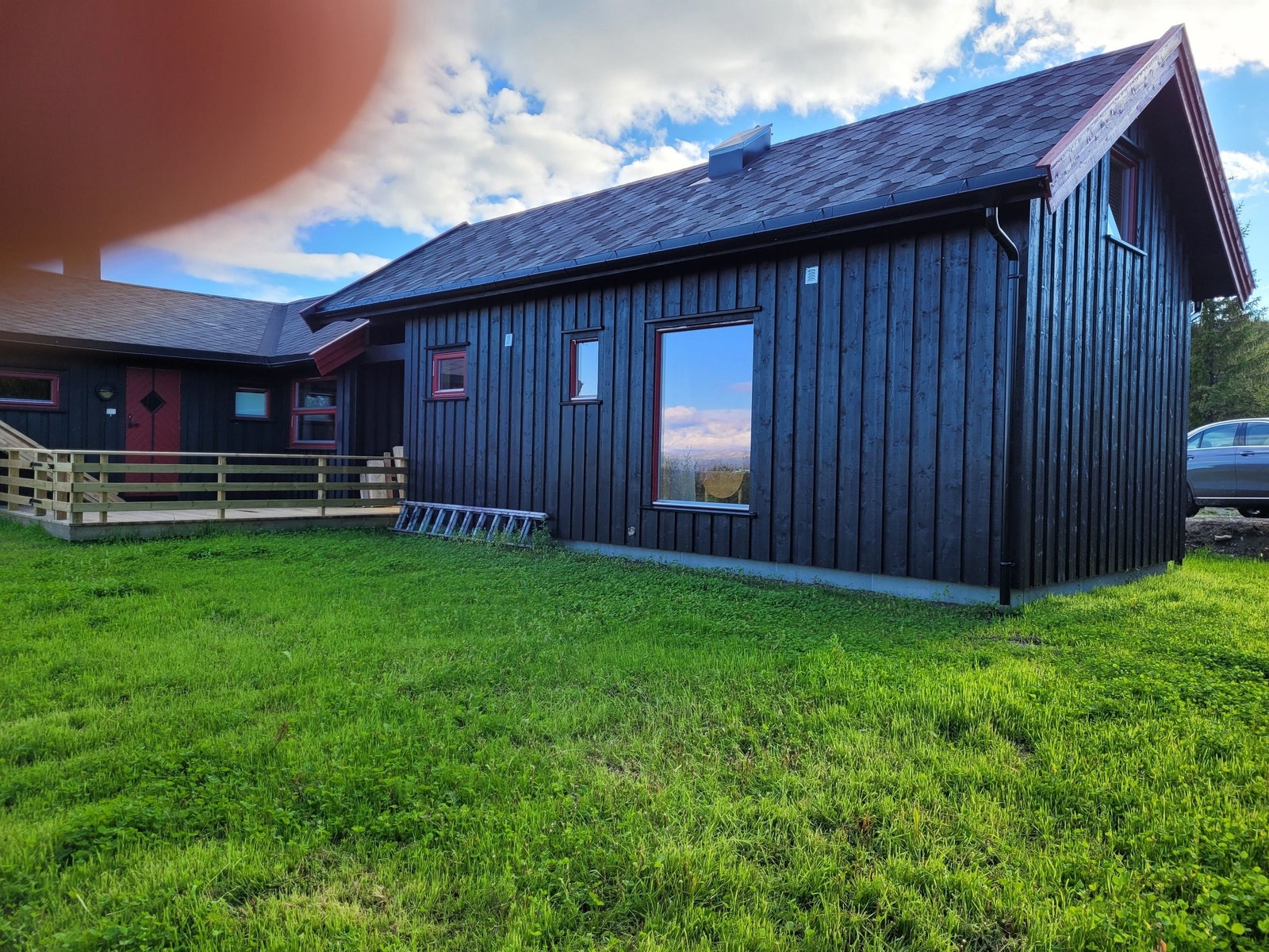 Tilbygget sett fra øst Galleribilde