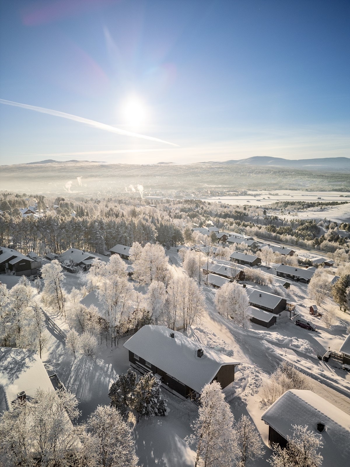 Kort gangavstand til fine turmuligheter i Vola inkl. skiløyper nå vinterstid. Galleribilde