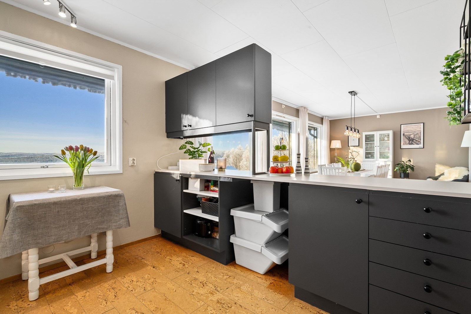 Kjøkken. Galleribilde