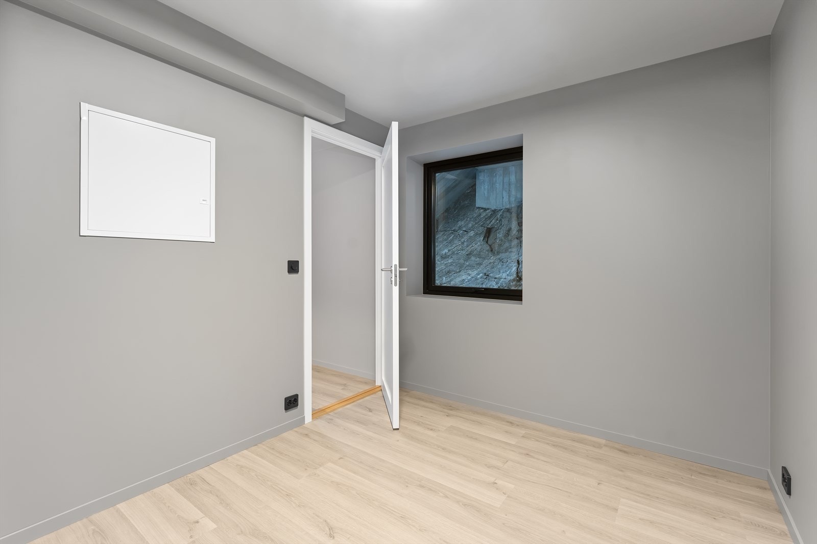 Innredet rom/bod tilhørende praktikantdelen Galleribilde