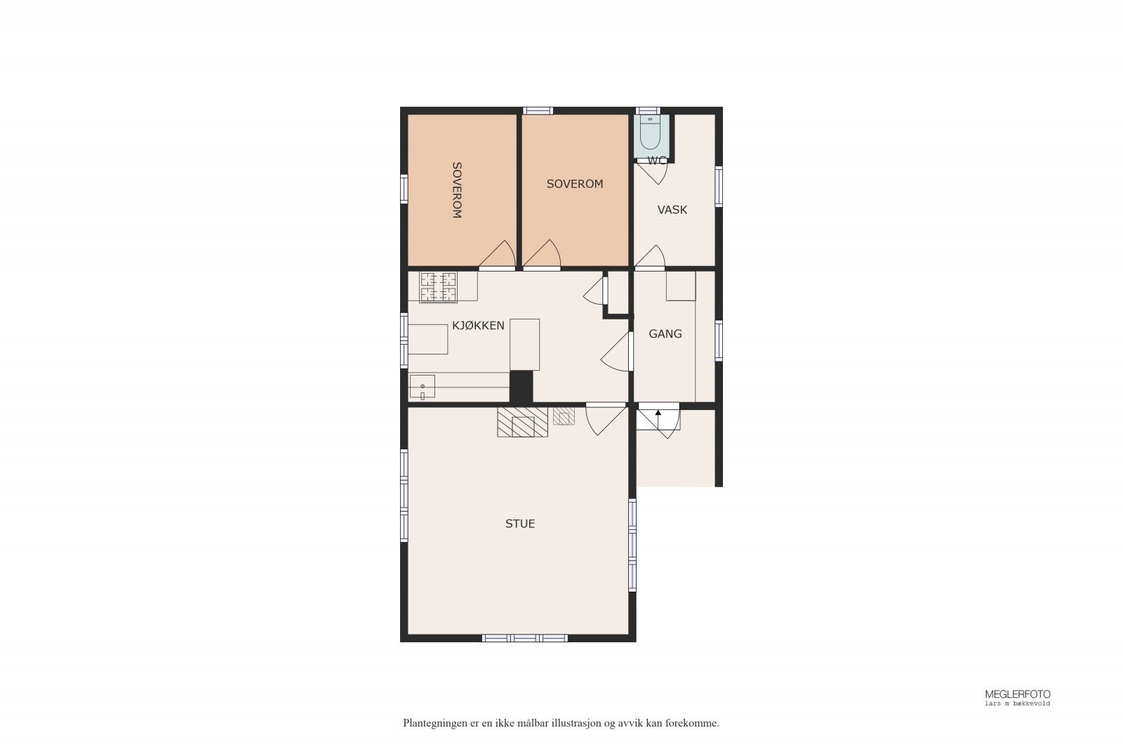 Plantegning. Galleribilde