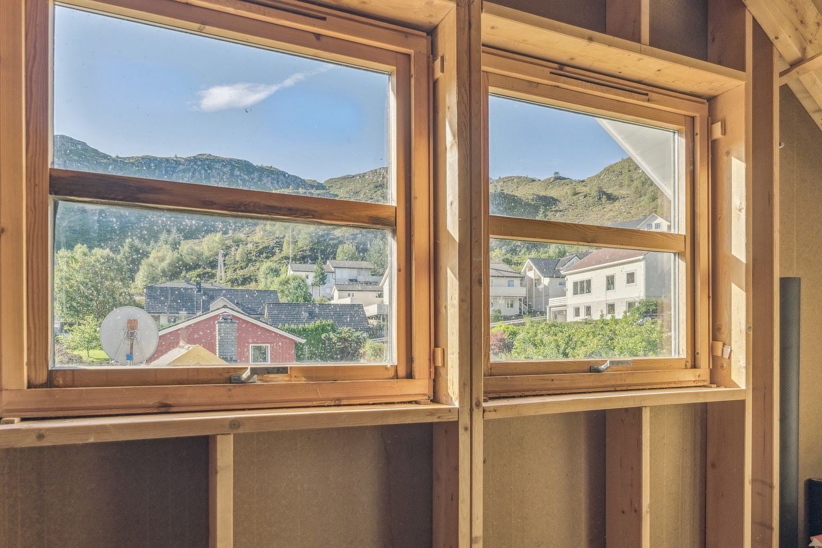 Utsikt frå potensiell stue eller soverom Galleribilde