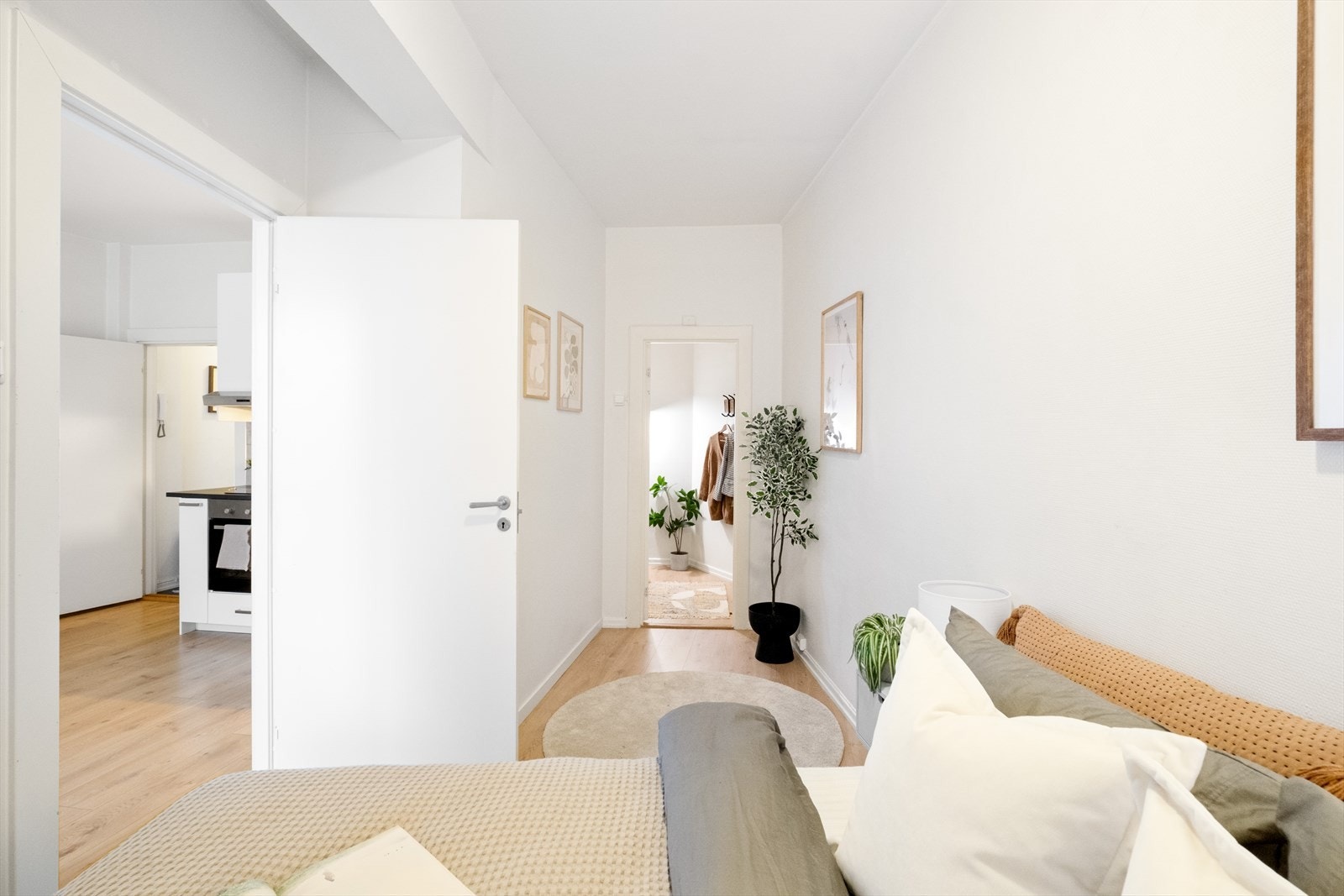 God plass til dobbeltseng. Galleribilde